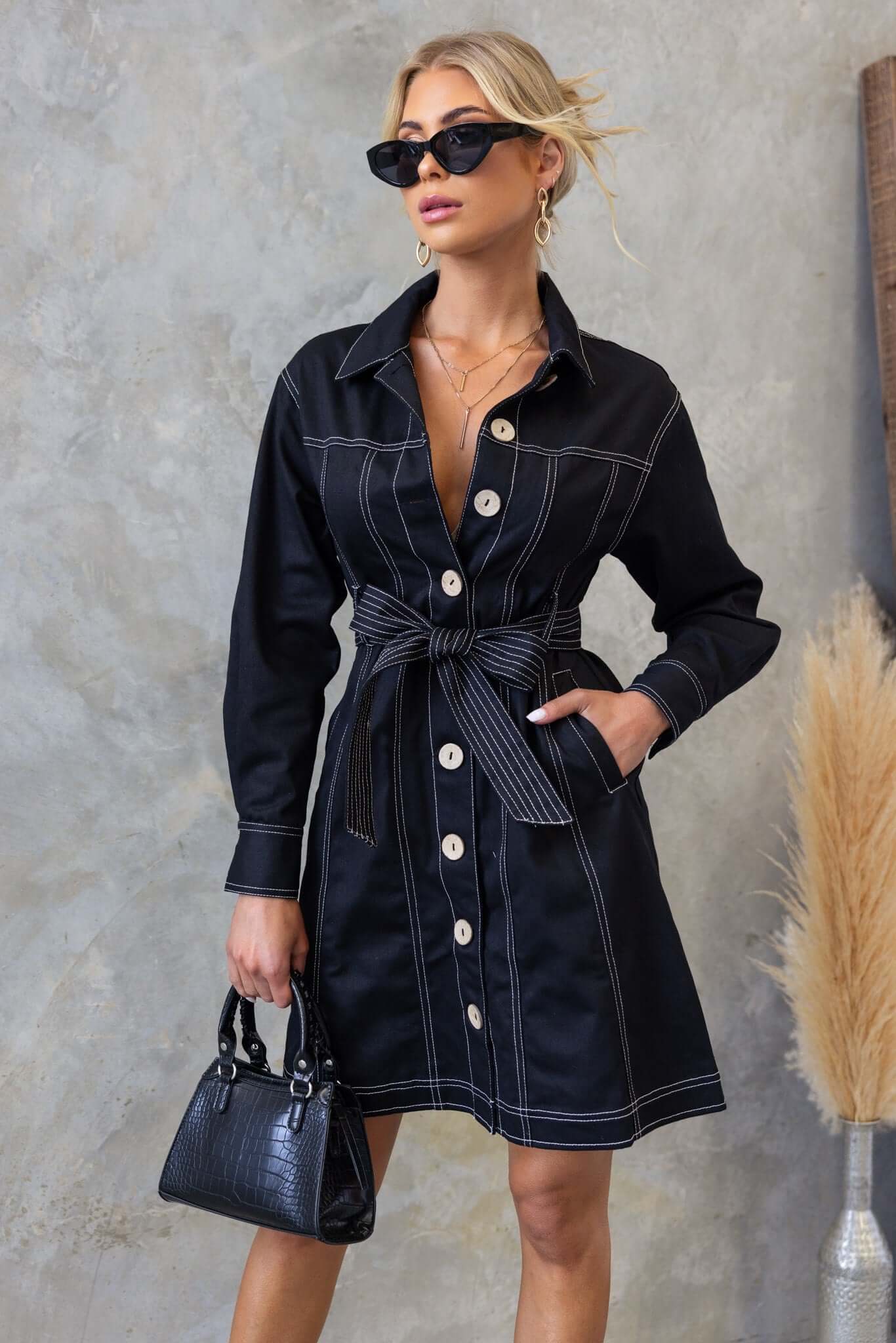 Lisa Denim Dress - Image 2