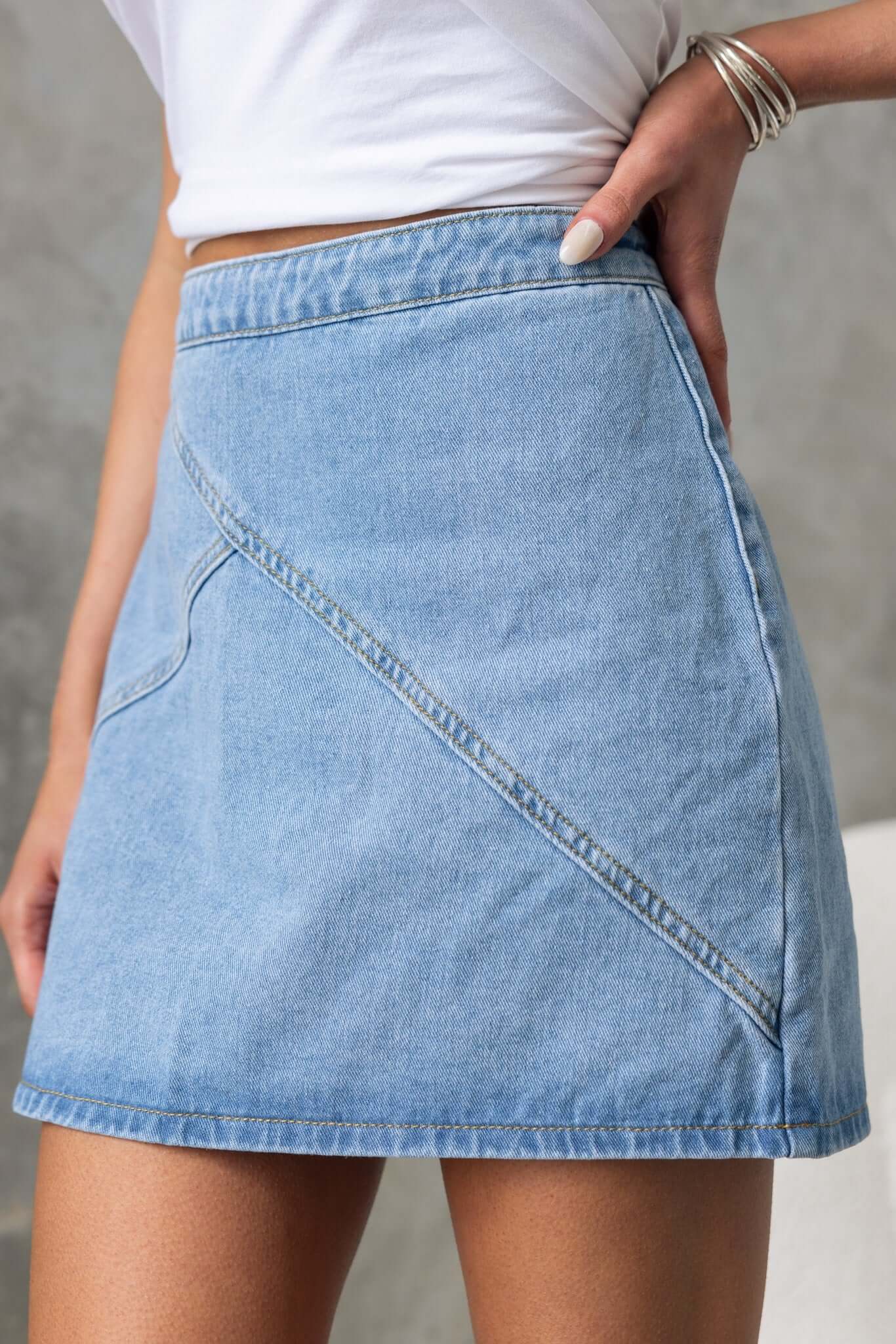 Lizzie Denim Skirt - Image 5