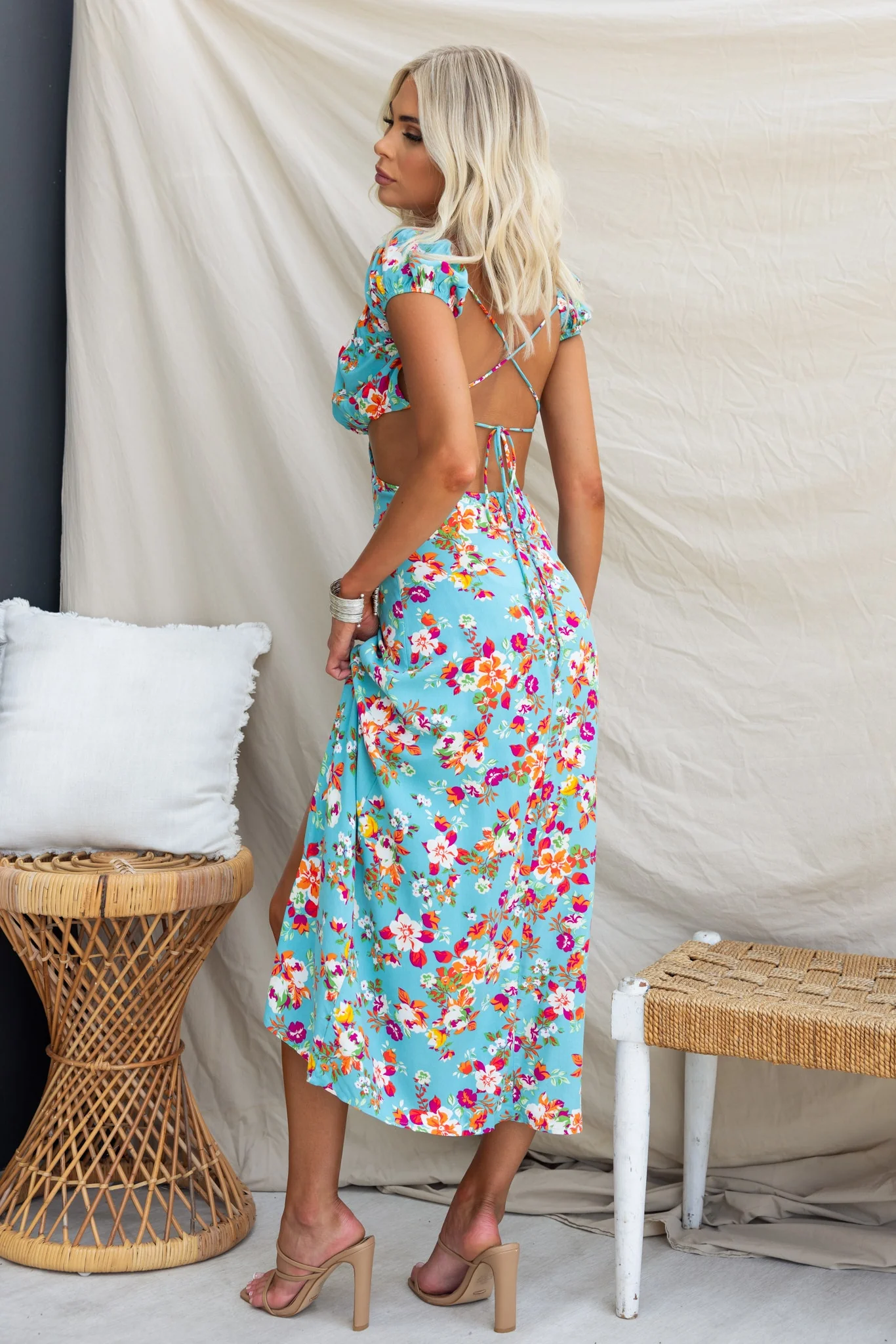 Lotus Midi Dress