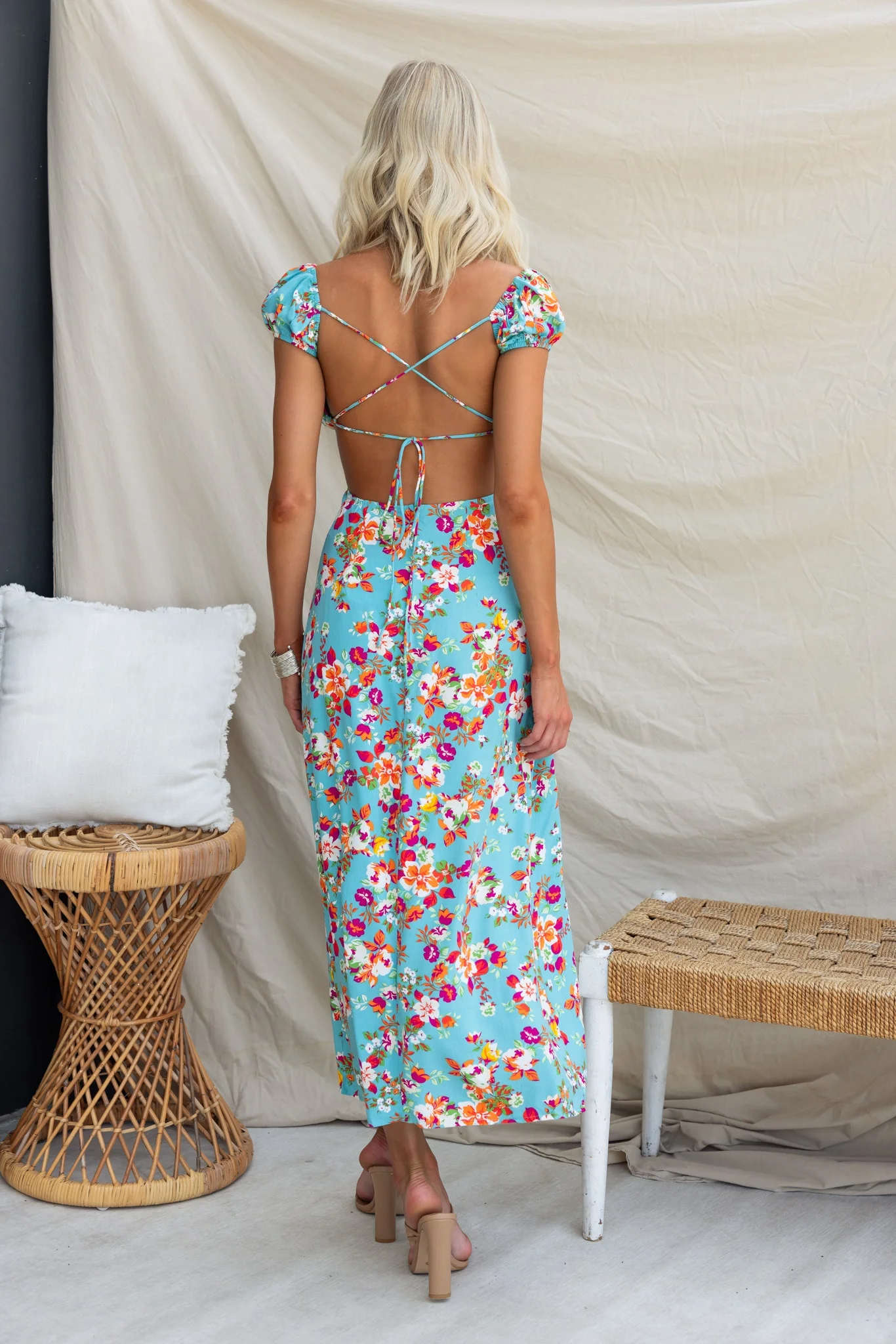 Lotus Midi Dress - Image 4