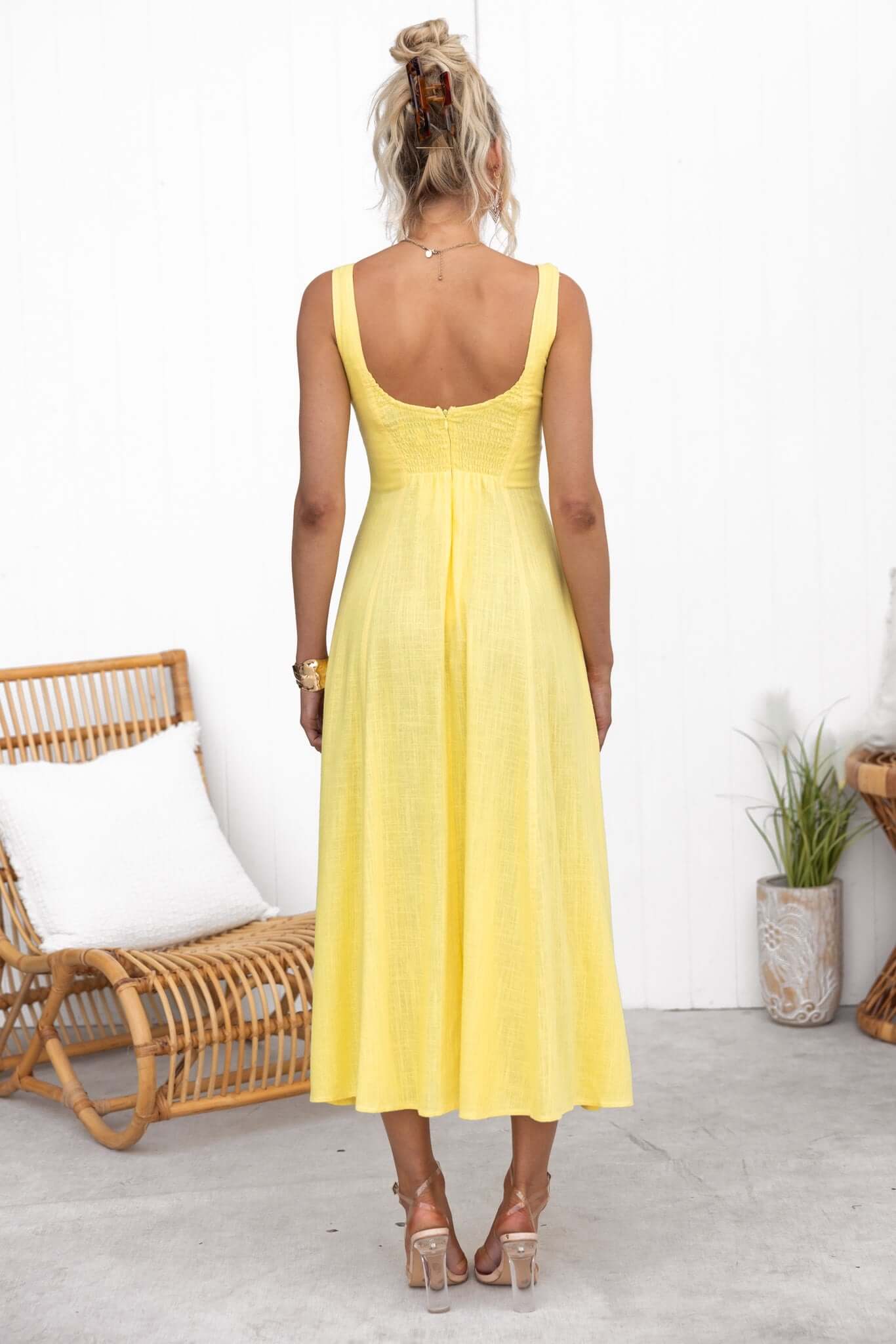 Lyre Midi Dress - Image 5