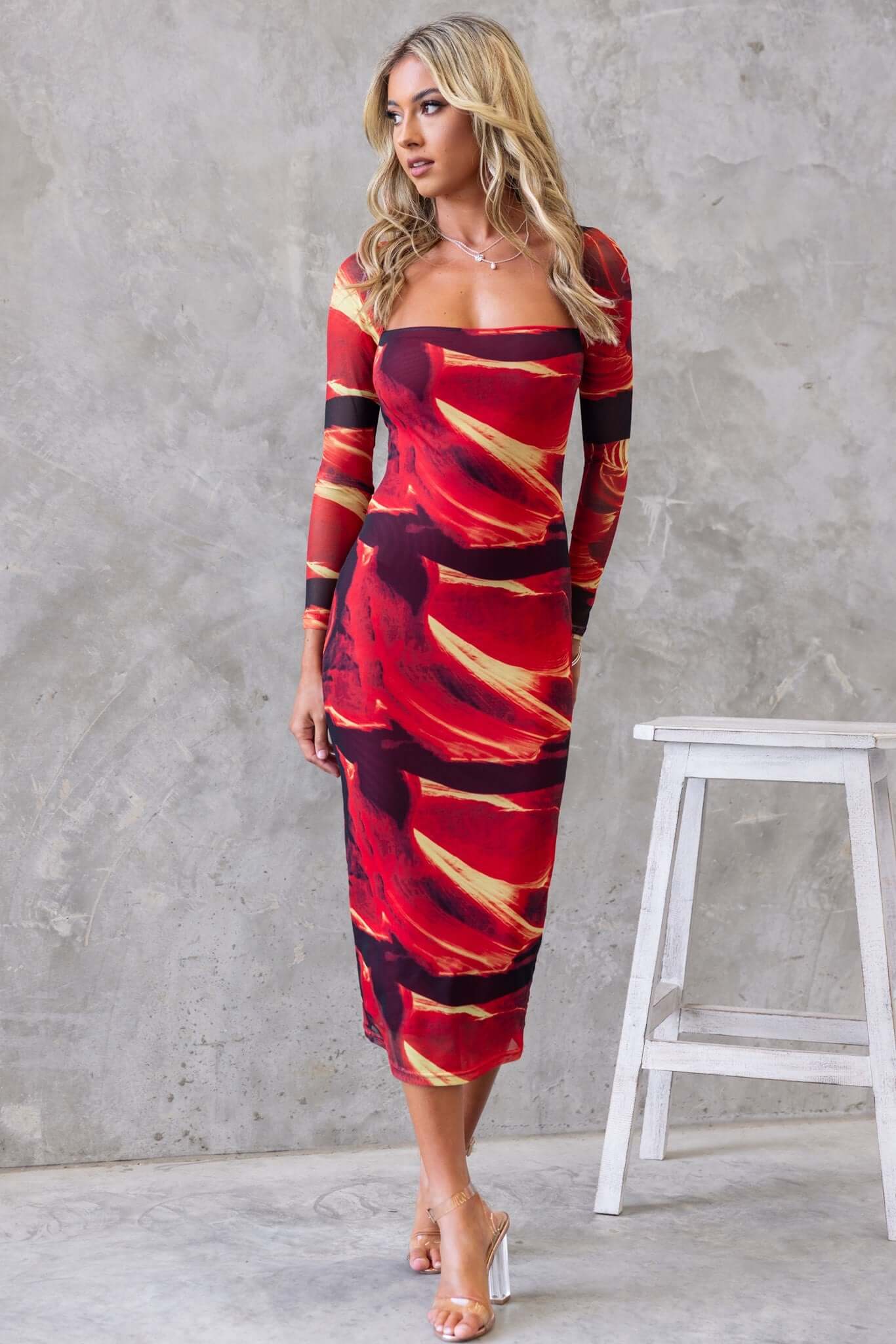 Makenna Midi Dress - Image 3