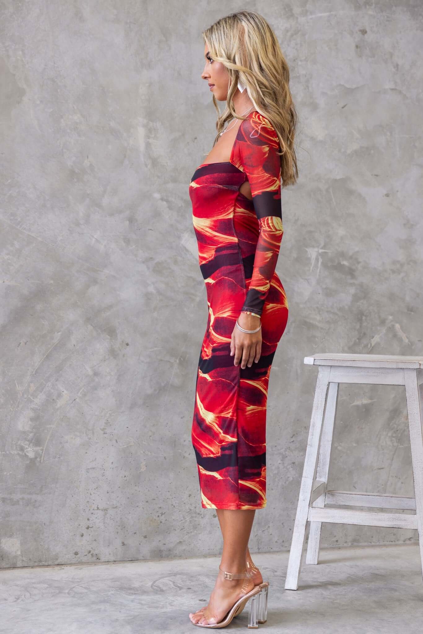 Makenna Midi Dress - Image 4