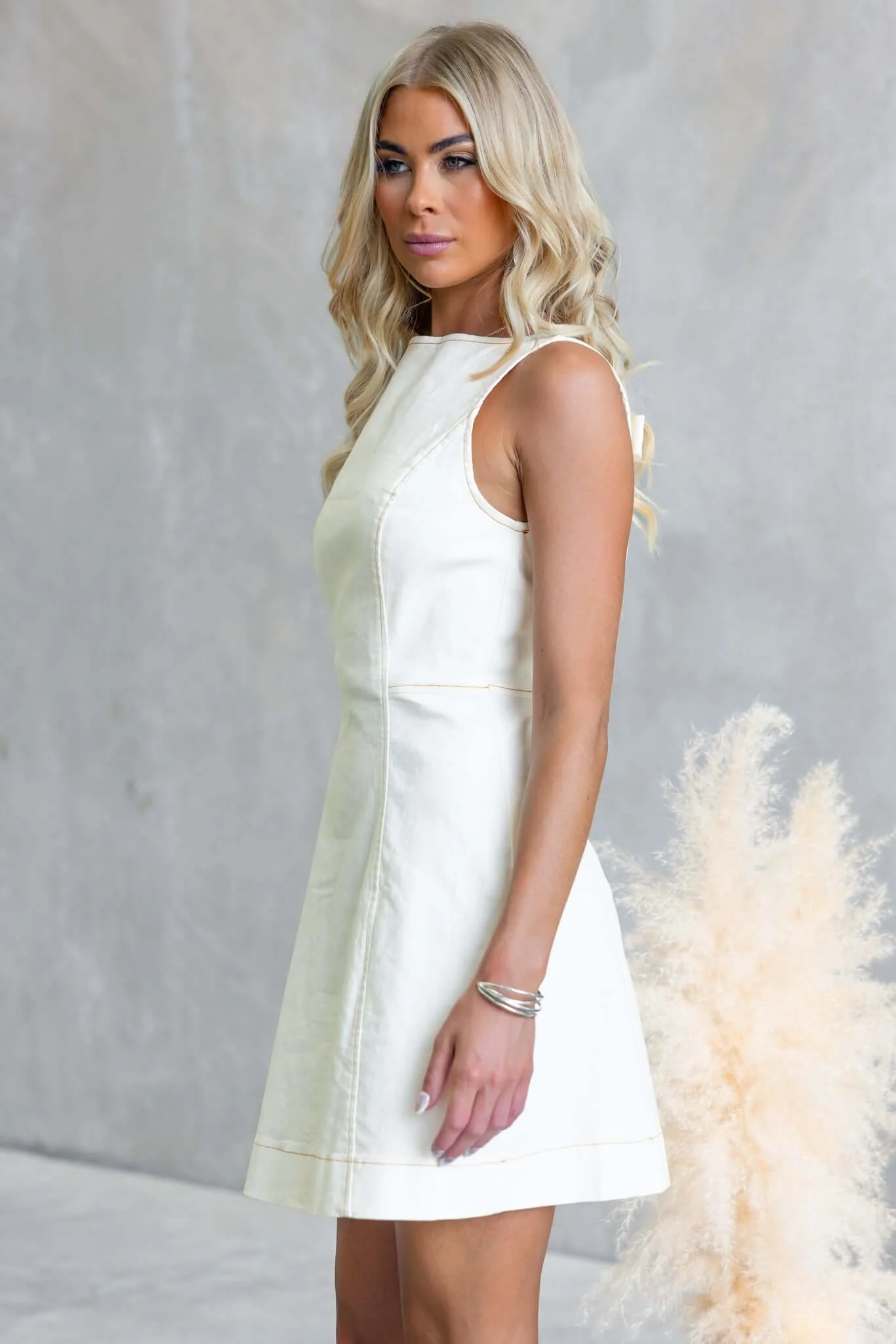 Mallor Denim Dress - Image 5
