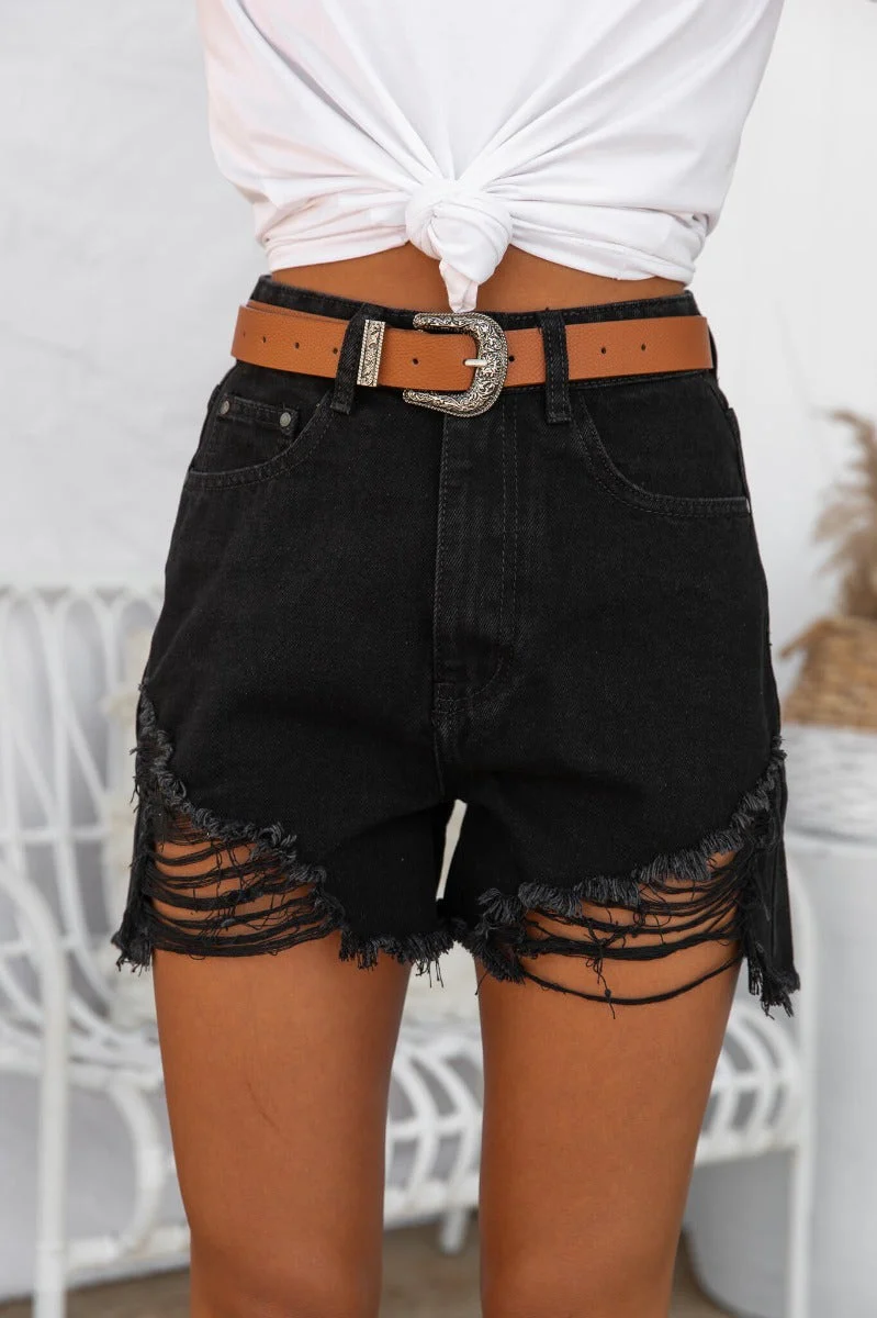 Mari Denim Shorts - Image 5