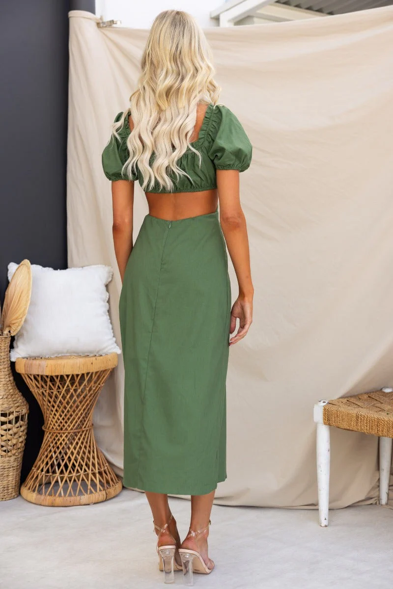 Matcha Midi Dress - Image 6