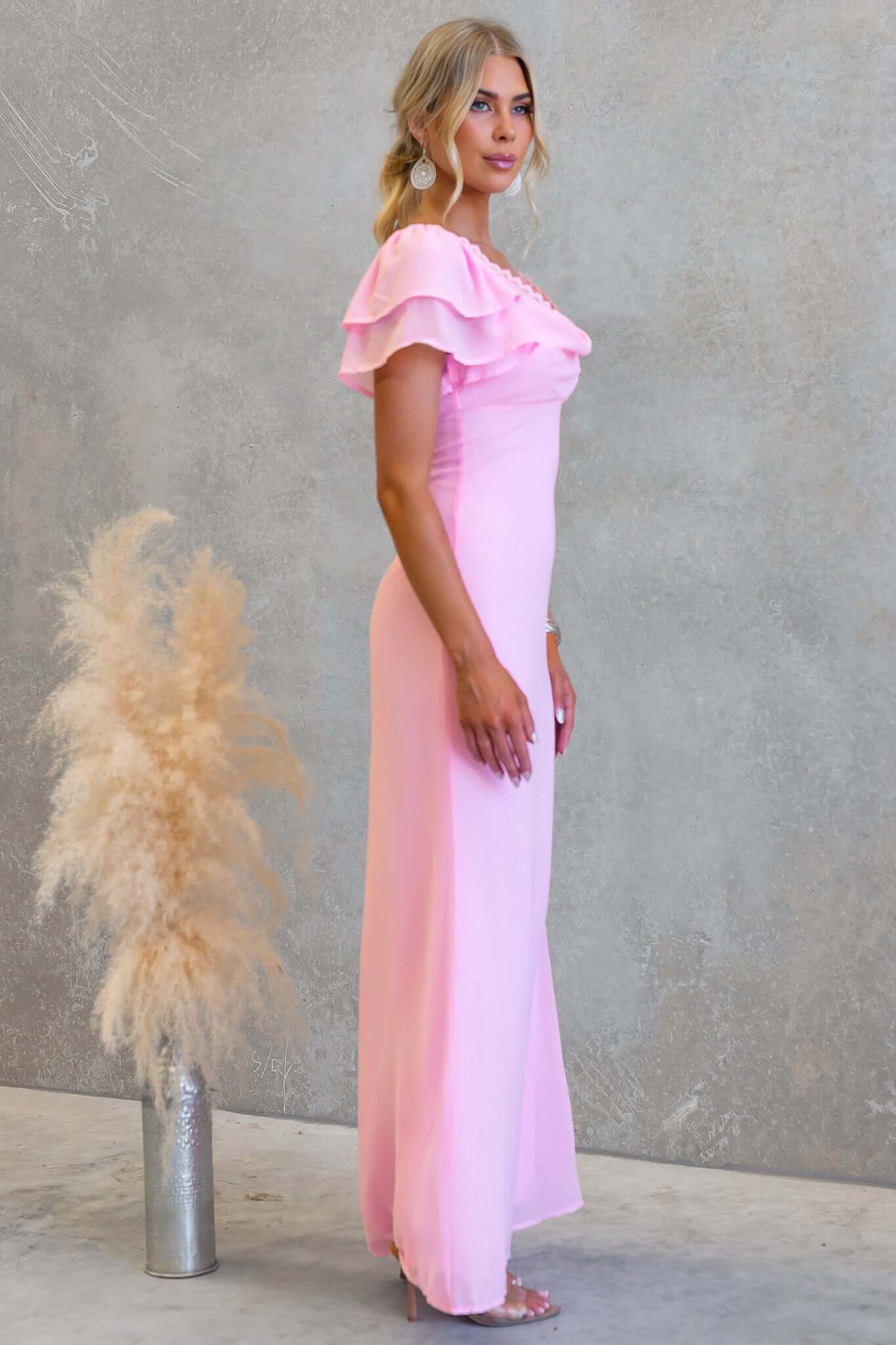 Midnight Charm Maxi Dress - Image 4