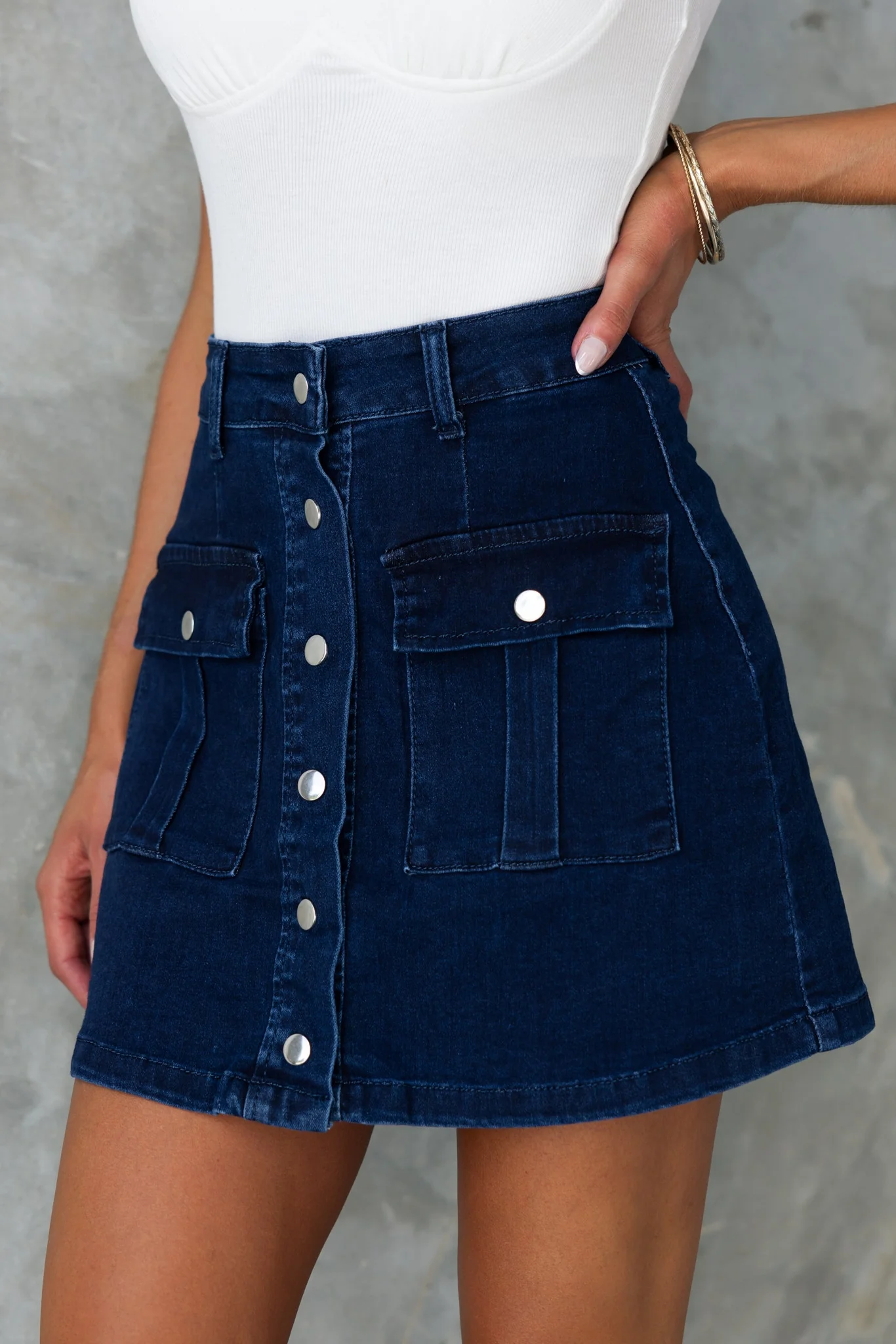 Miley Denim Skirt - Image 6