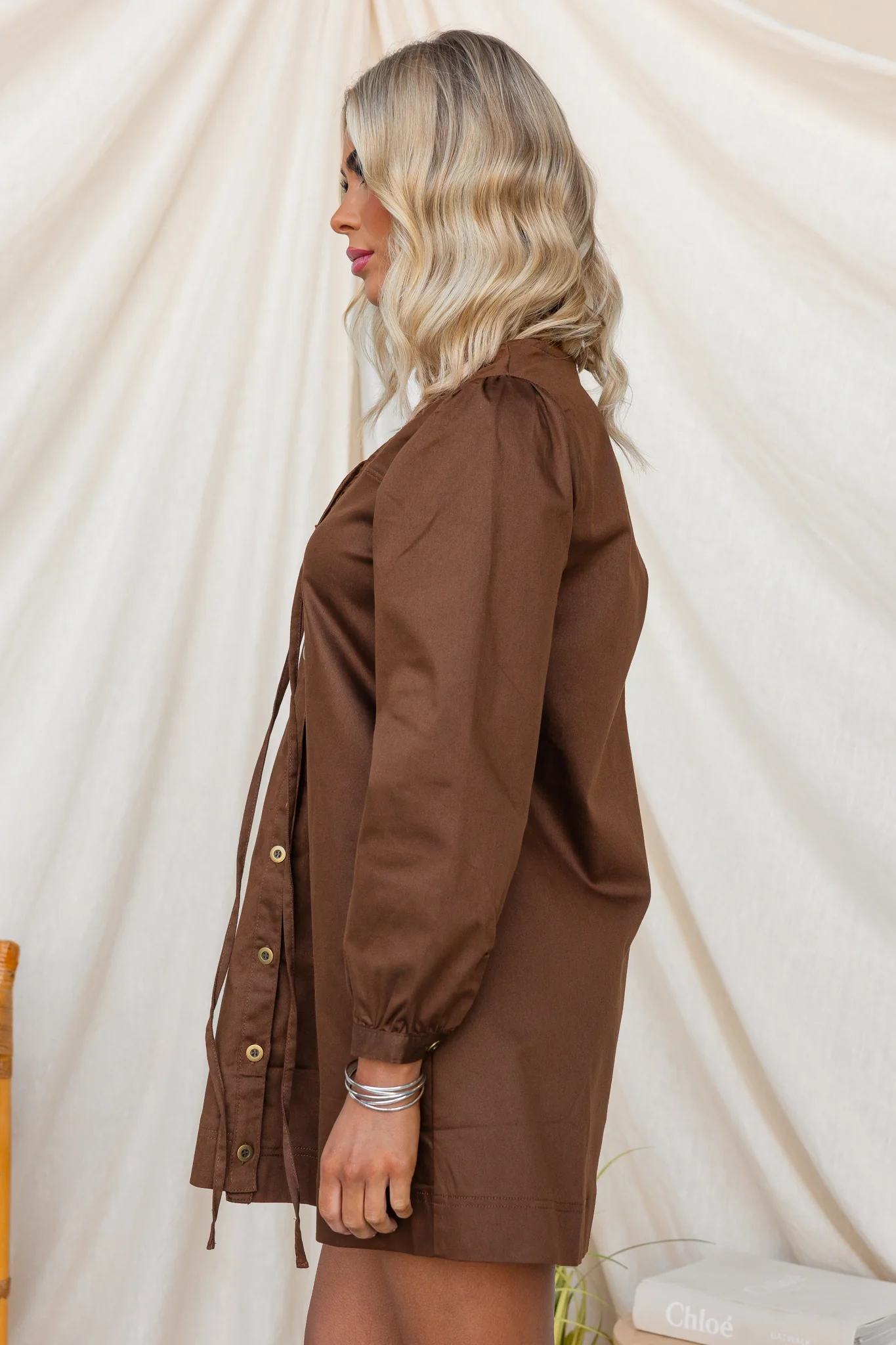 Molly Denim Dress - Image 6
