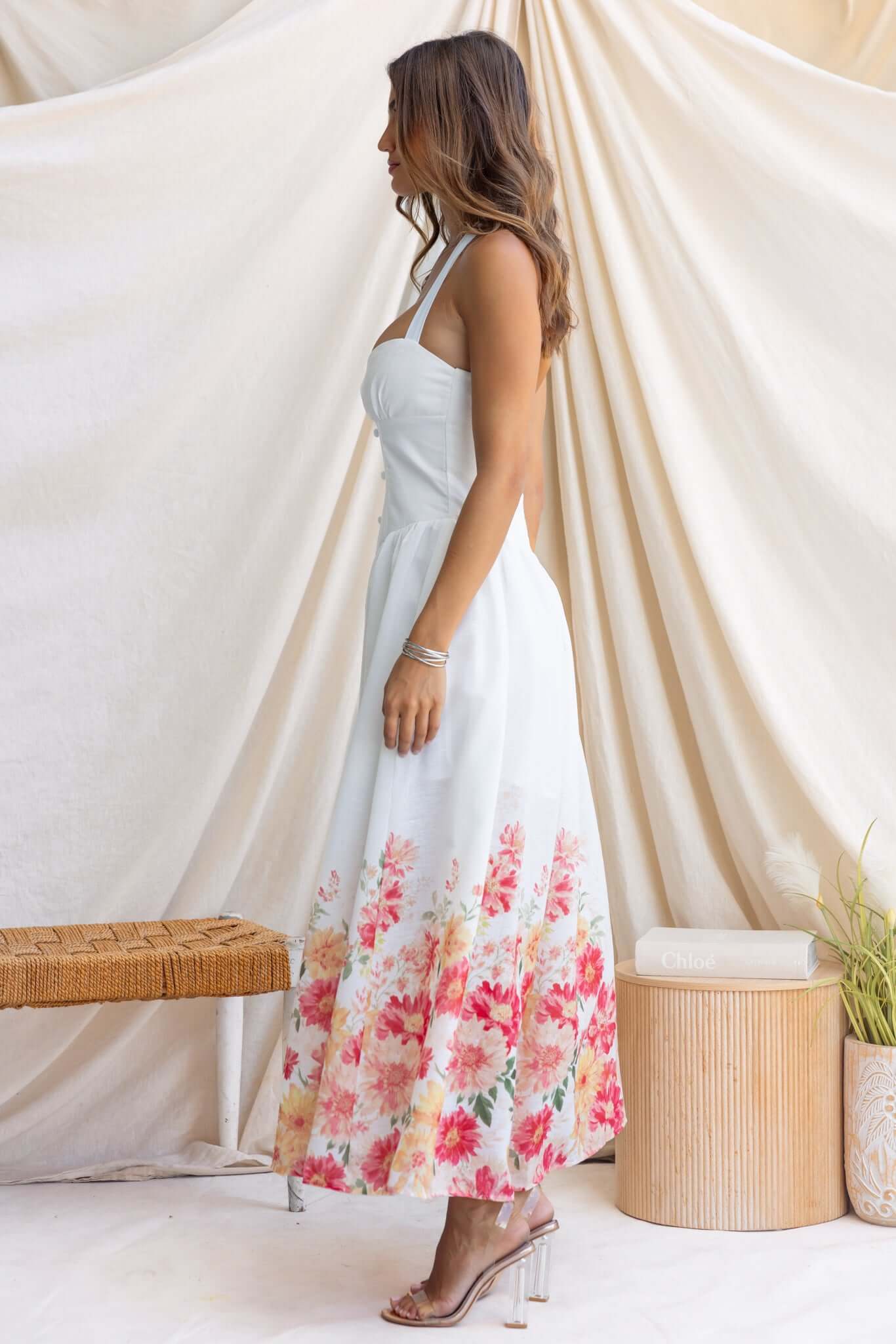 Morning Rose Maxi Dress - Image 4