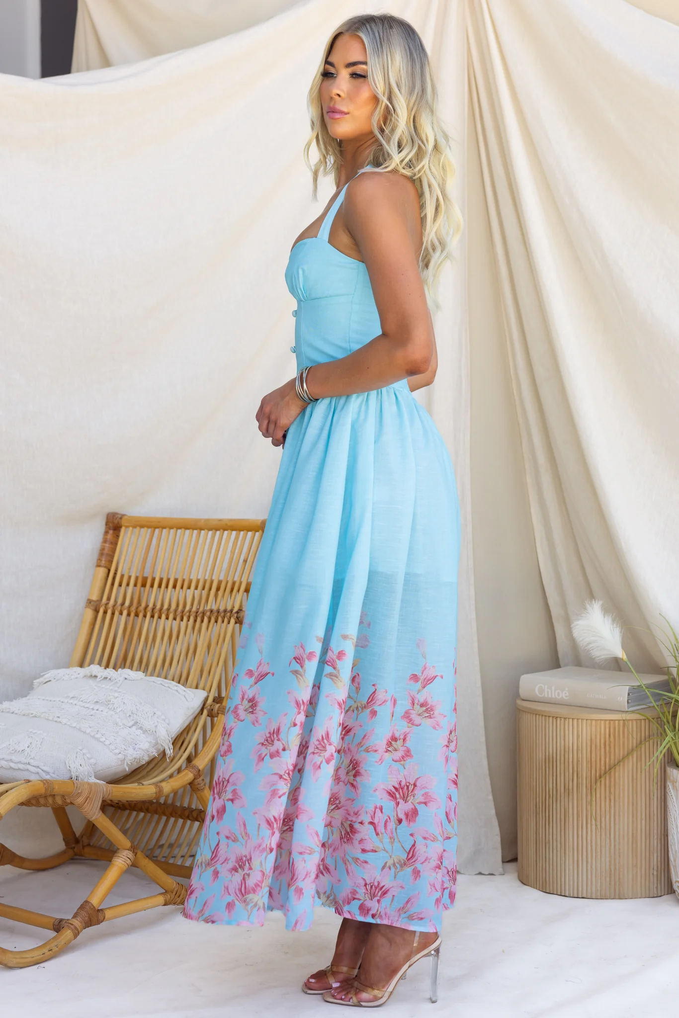 Morning Rose Maxi Dress - Image 6