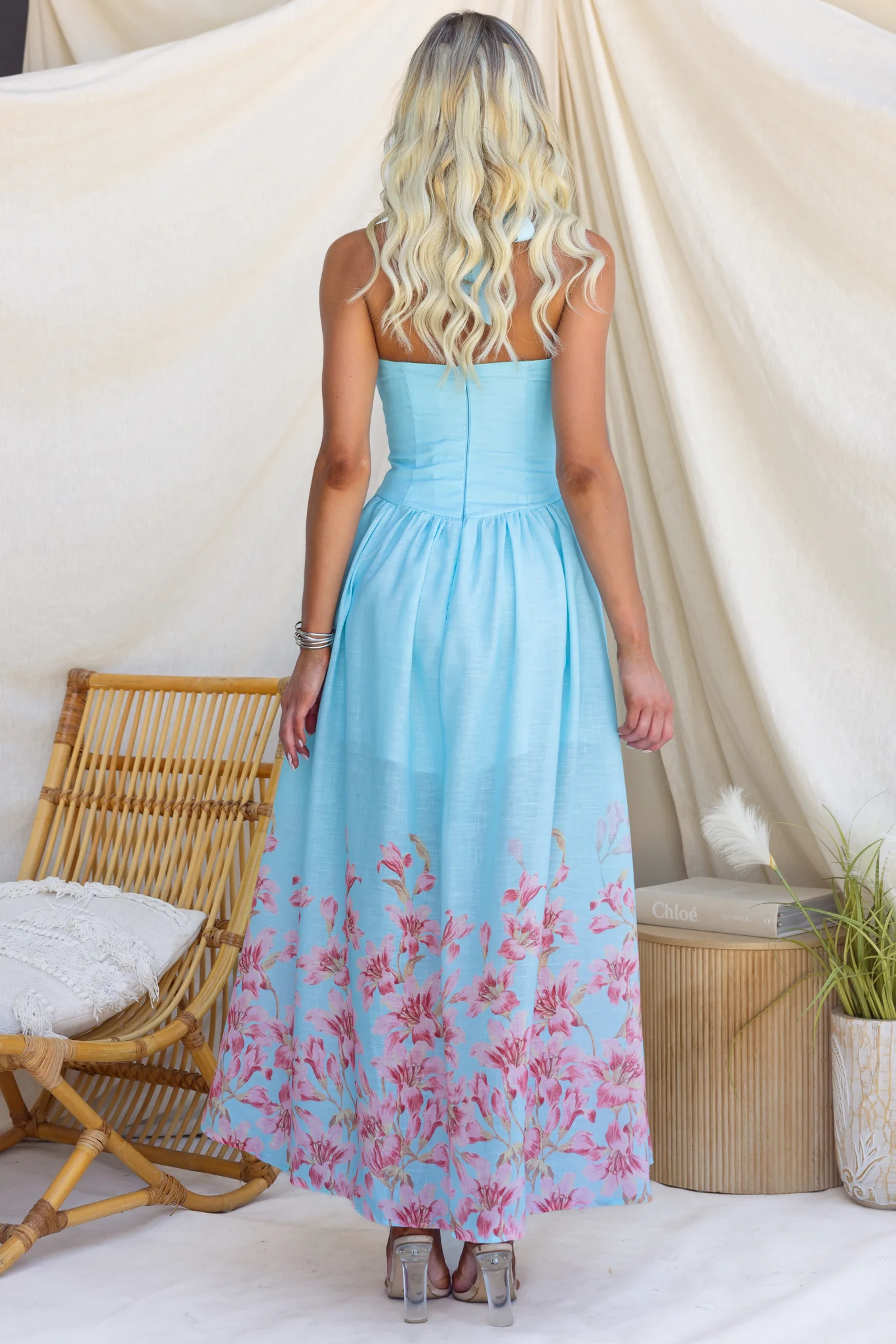 Morning Rose Maxi Dress - Image 7