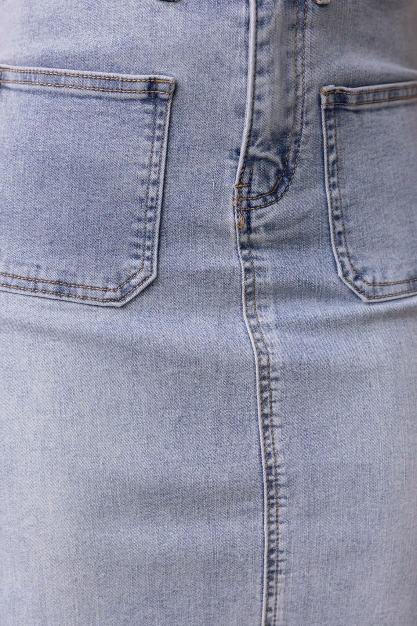 Naomi Denim Maxi Skirt - Image 7