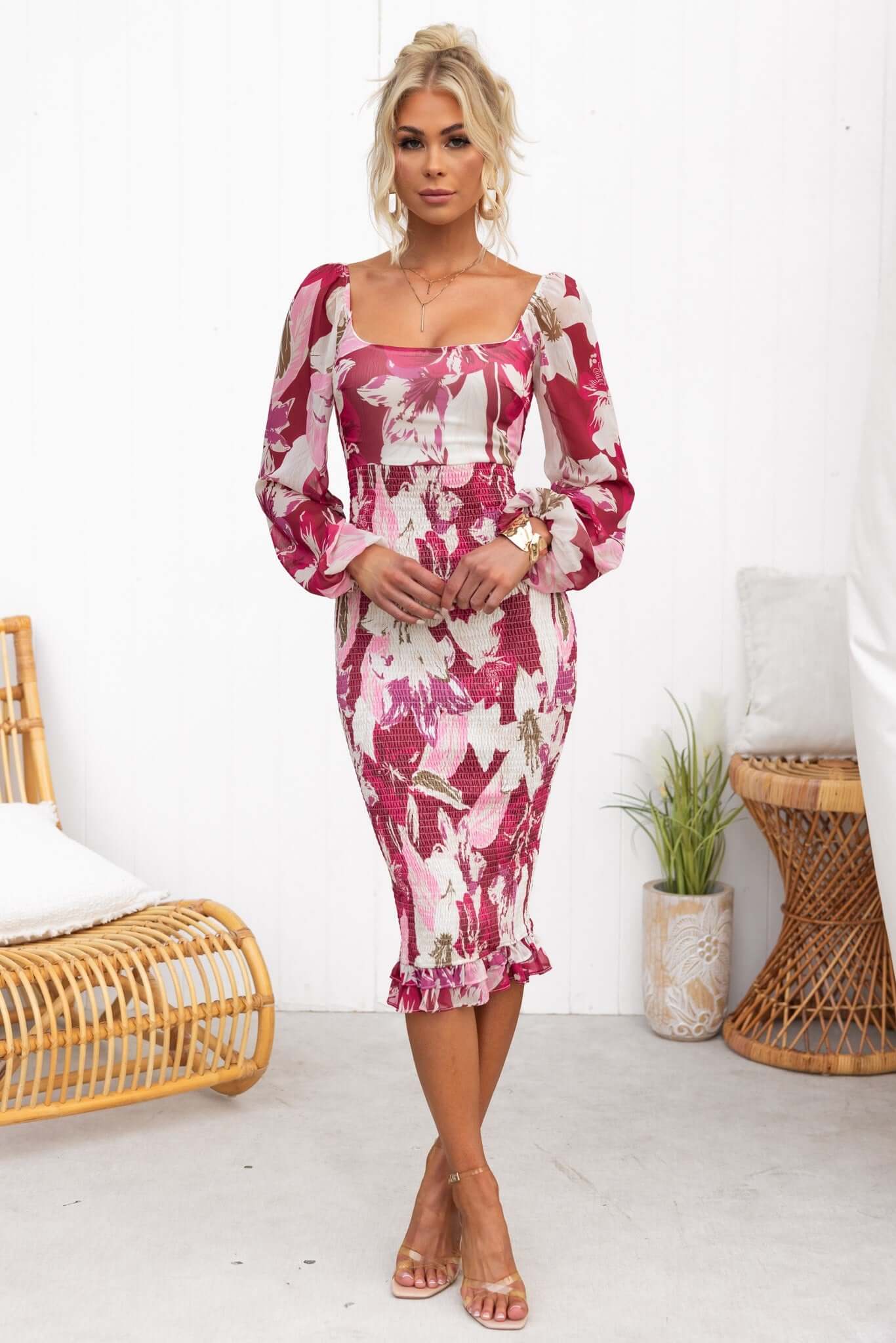 Naples Midi Dress - Image 3