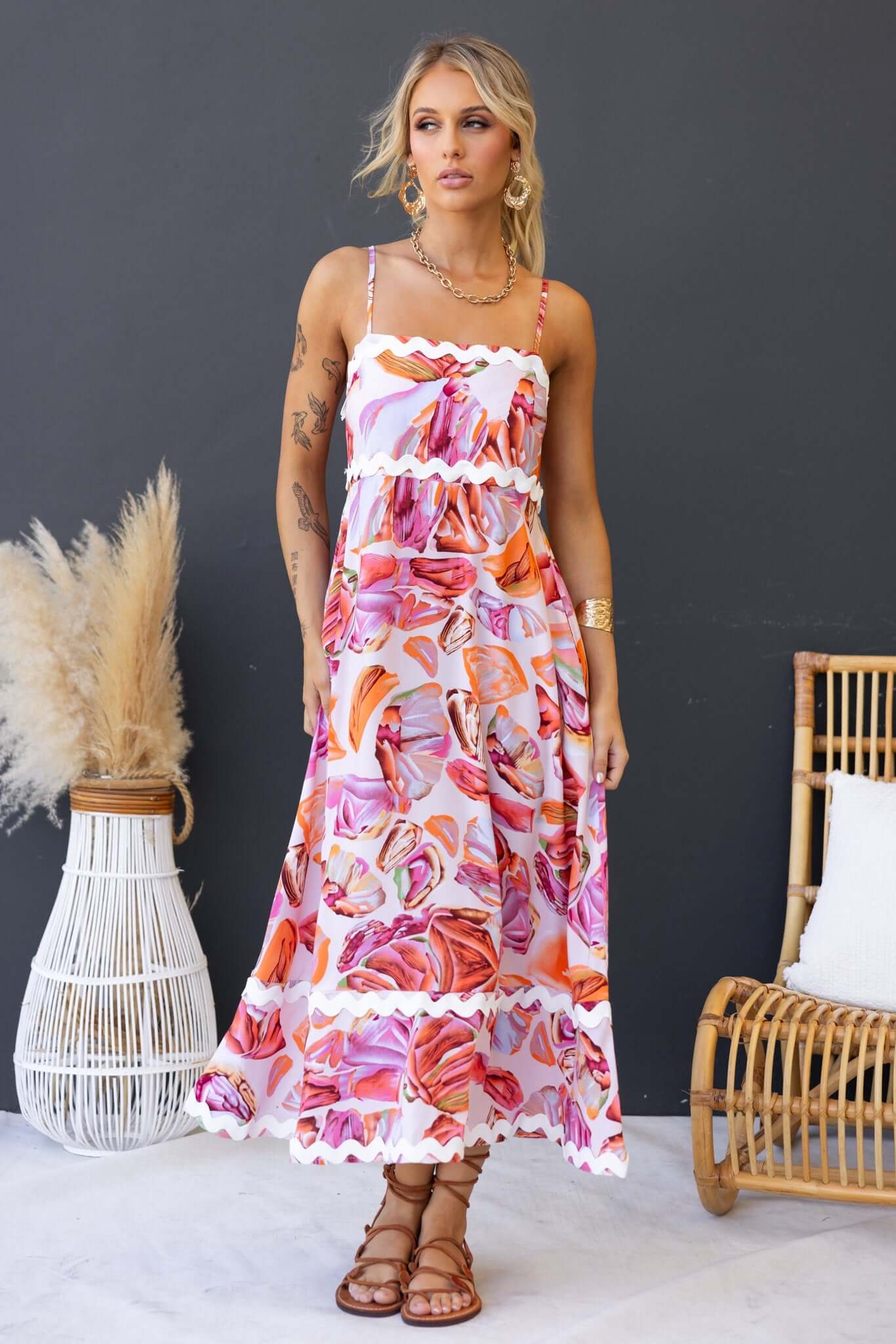 Nekoda Midi Dress - Image 2