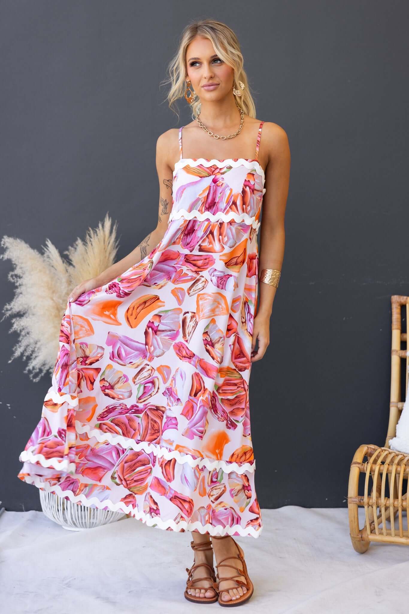 Nekoda Midi Dress - Image 3