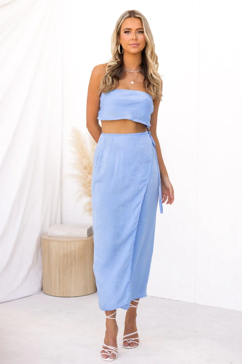 Nerida Wrap Midi Skirt - Image 2