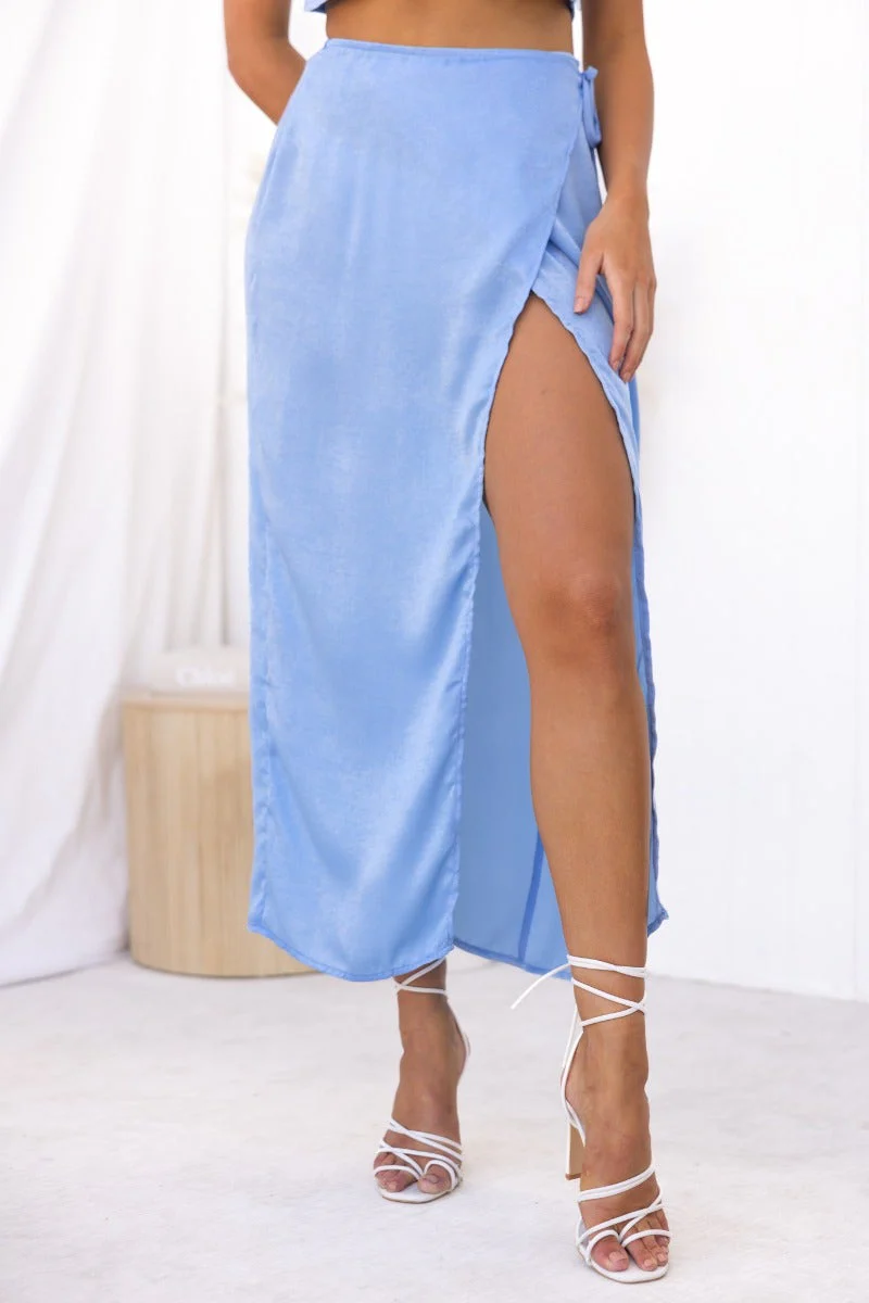 Nerida Wrap Midi Skirt - Image 4