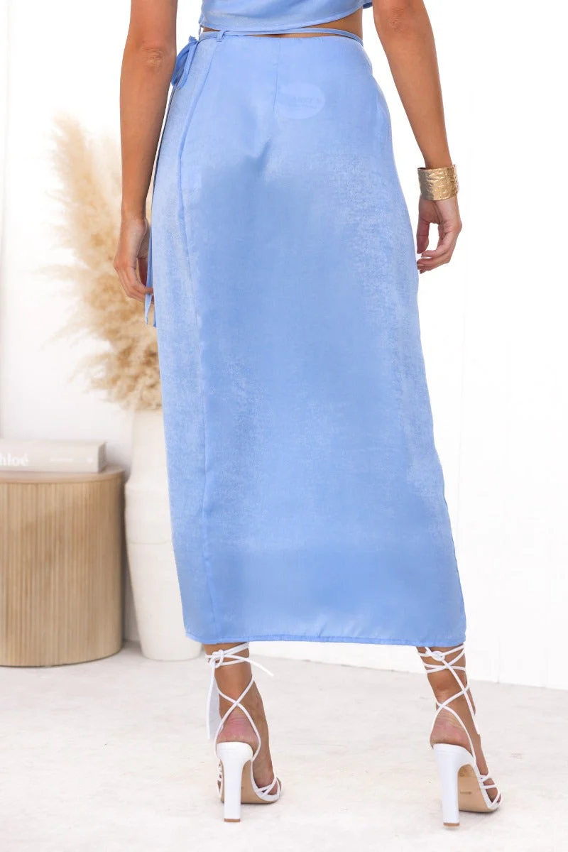 Nerida Wrap Midi Skirt - Image 6