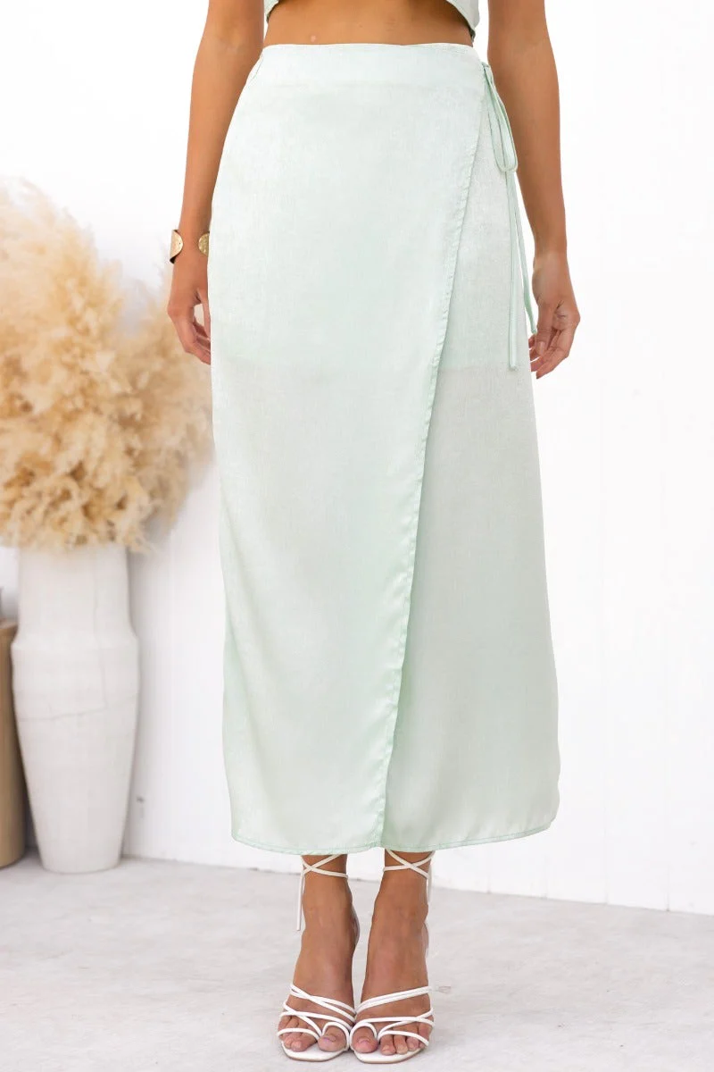 Nerida Wrap Midi Skirt - Image 4