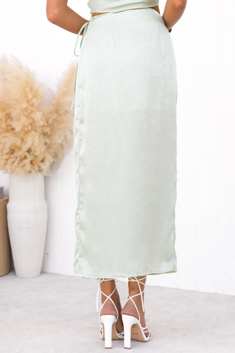 Nerida Wrap Midi Skirt - Image 6