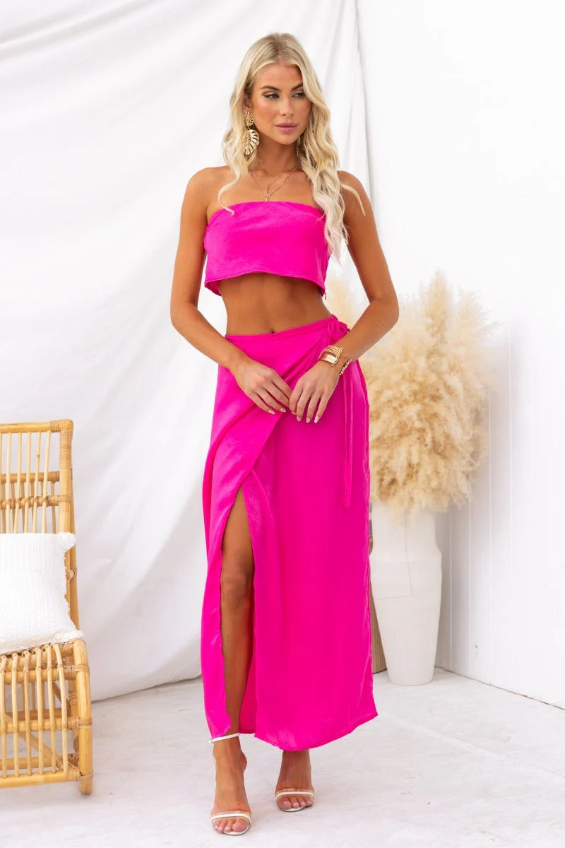 Nerida Wrap Midi Skirt - Image 3