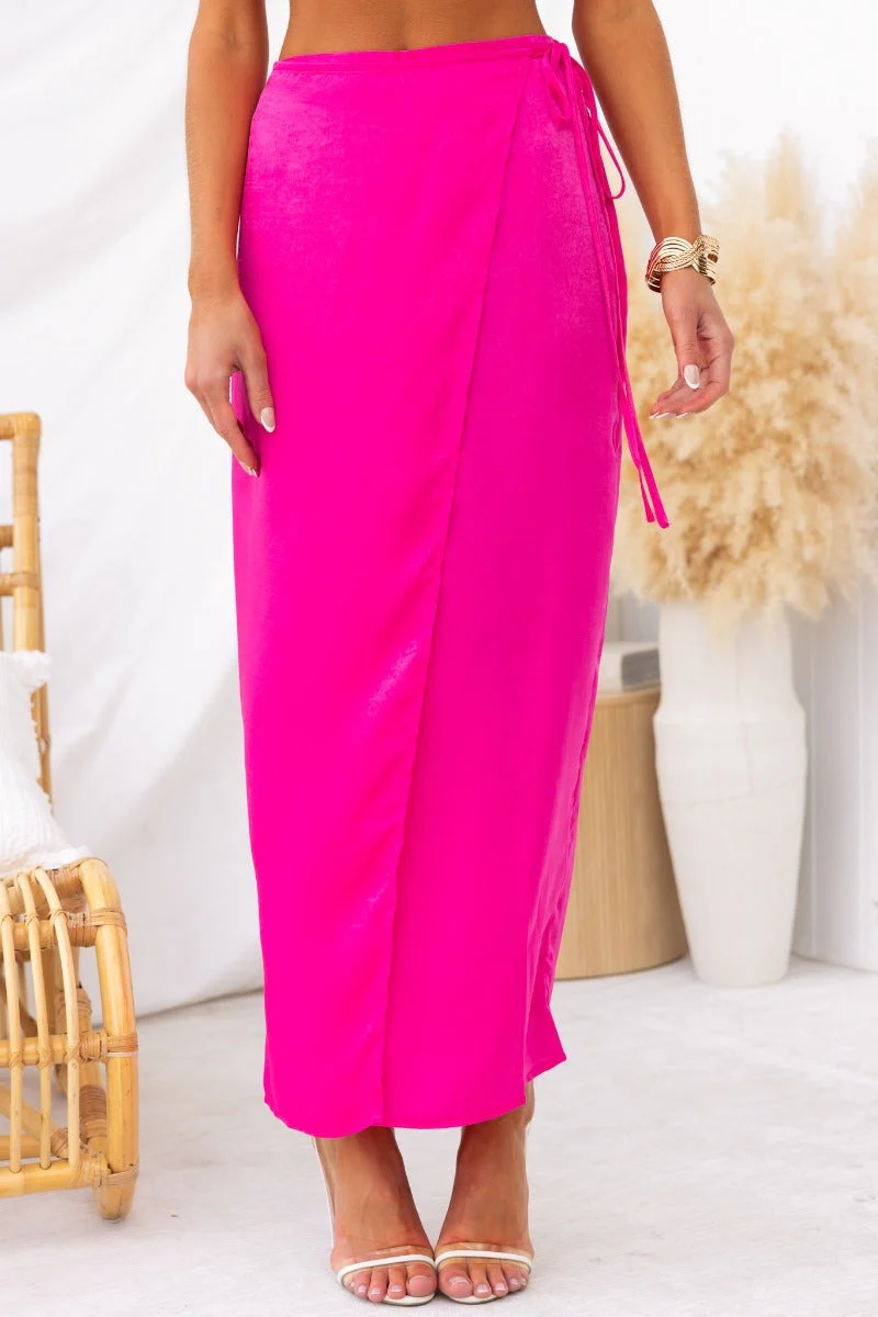 Nerida Wrap Midi Skirt - Image 4