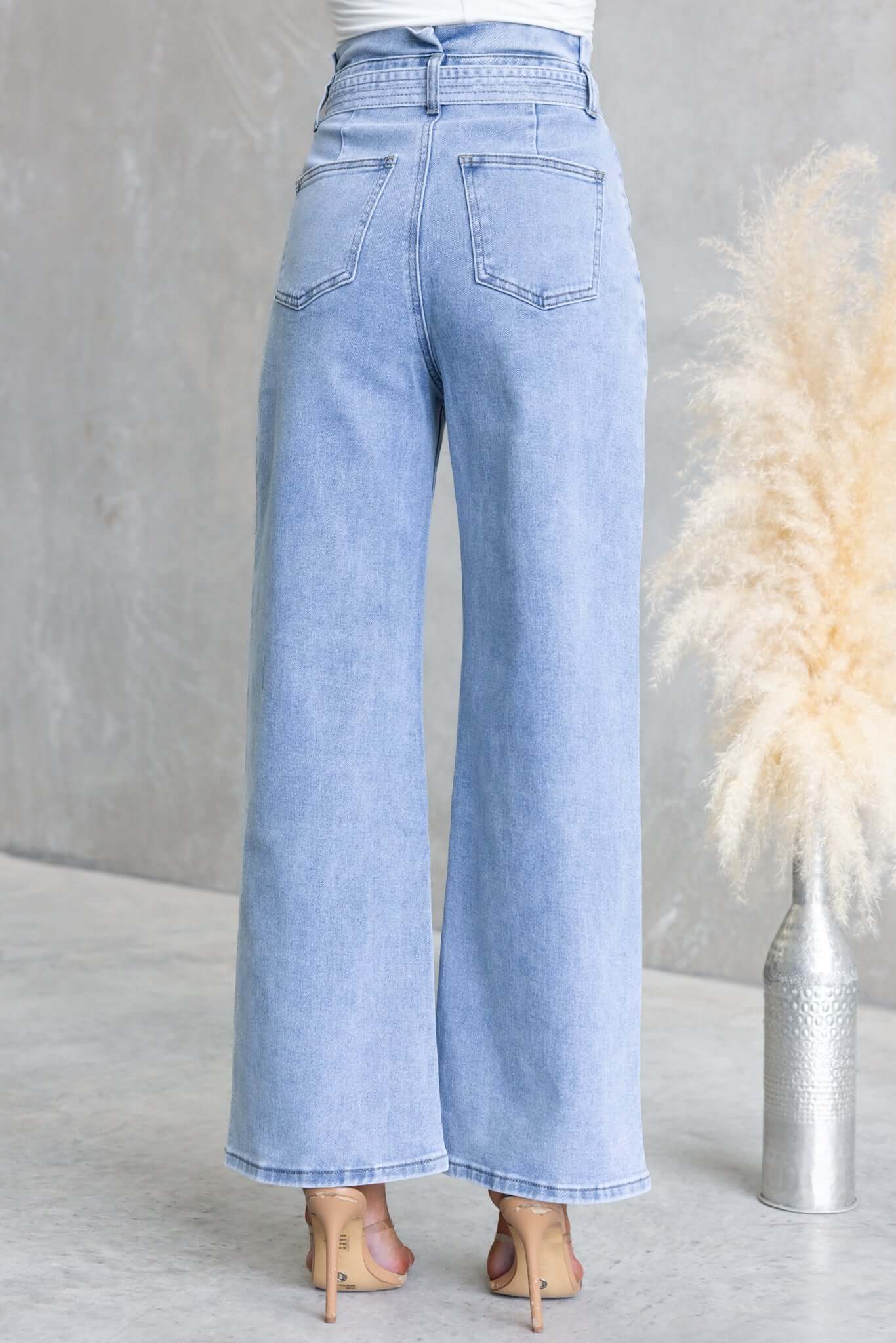 Noeline Paper Bag Jeans - Image 8
