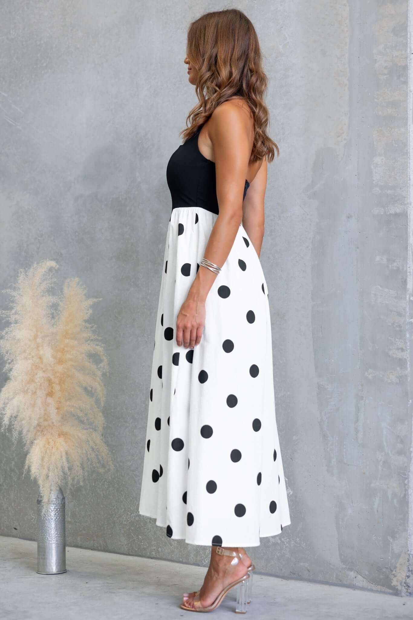 Noire Bloom Maxi Dress - Image 5