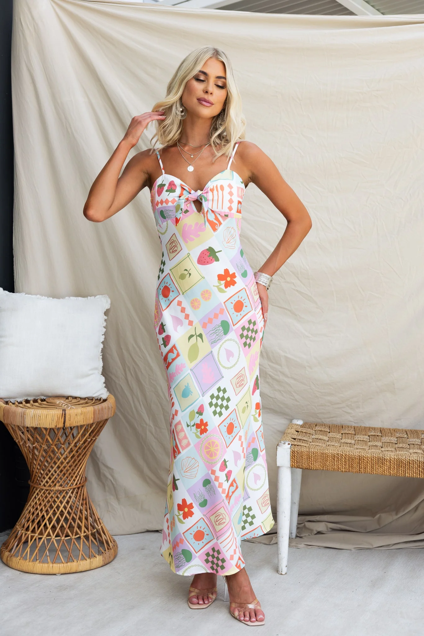 Noire Maxi Dress - Image 3