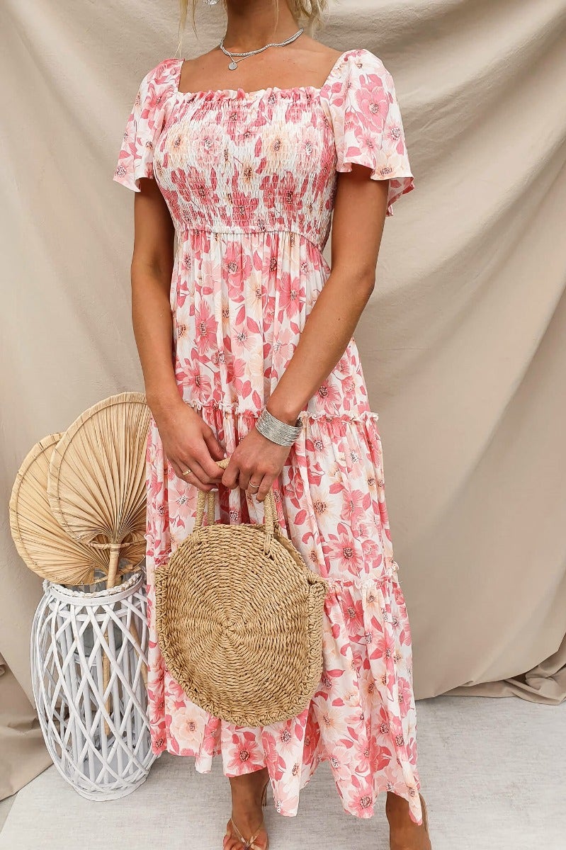 Nostalgic Maxi Dress