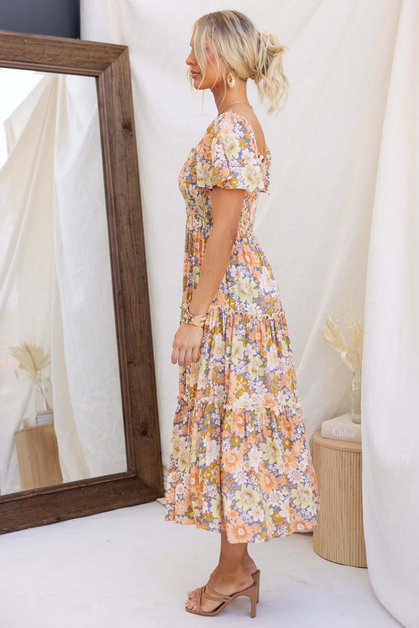 Nostalgic Maxi Dress - Image 5
