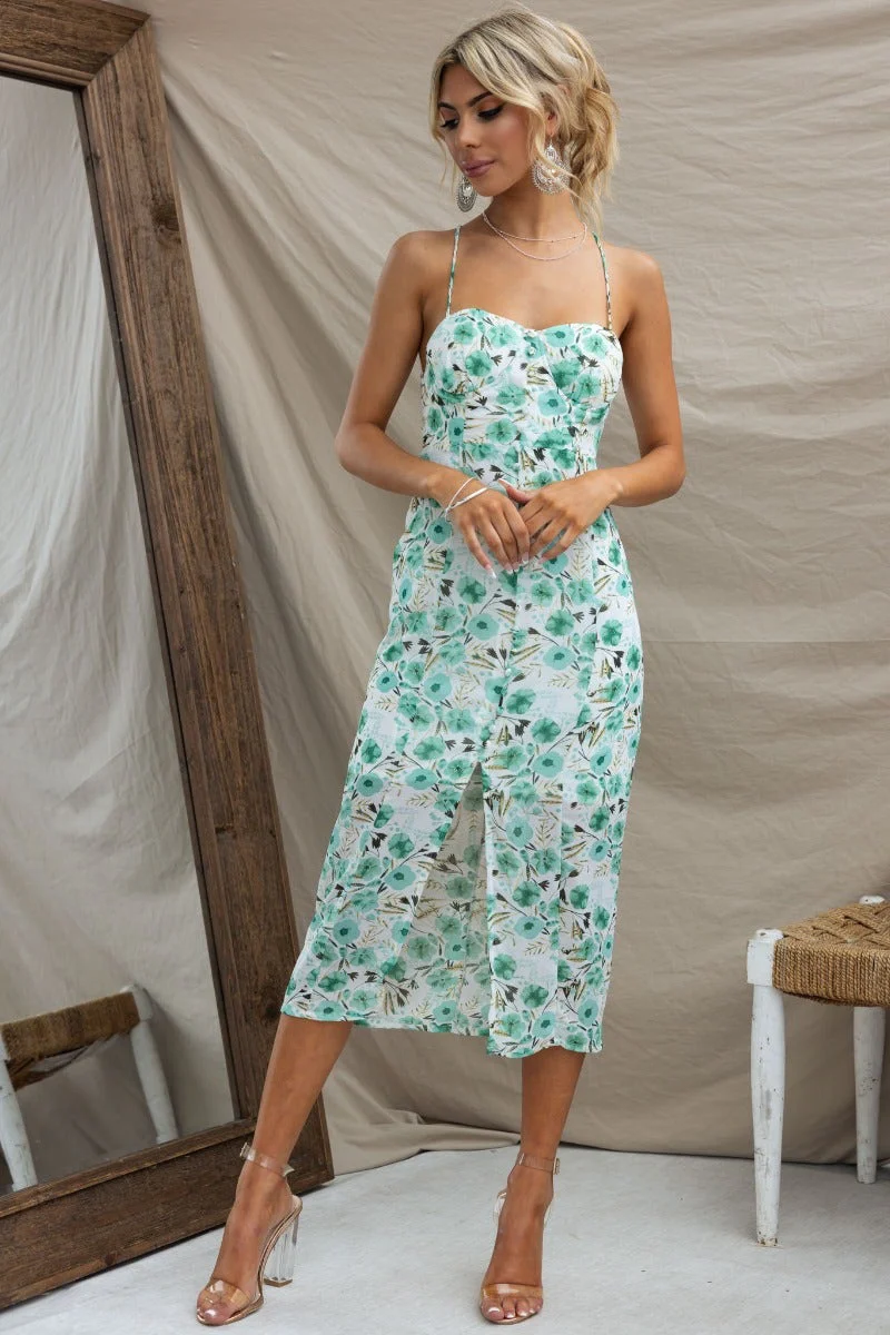 Oceans Midi Dress - Image 4