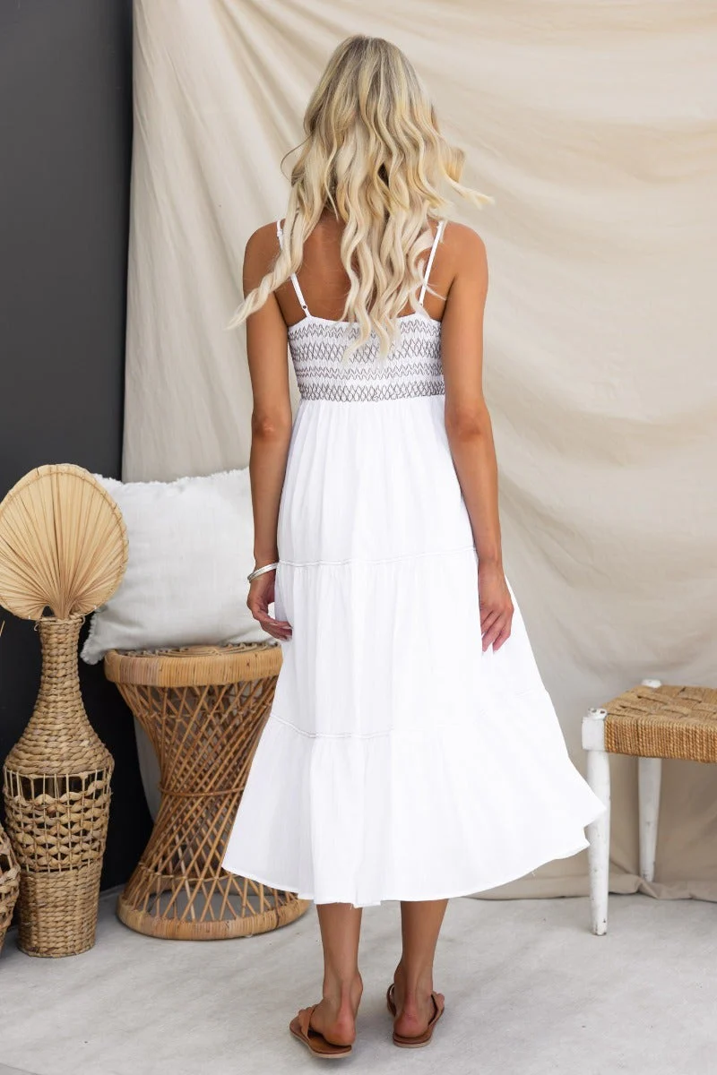 Ochre Midi Dress - Image 6