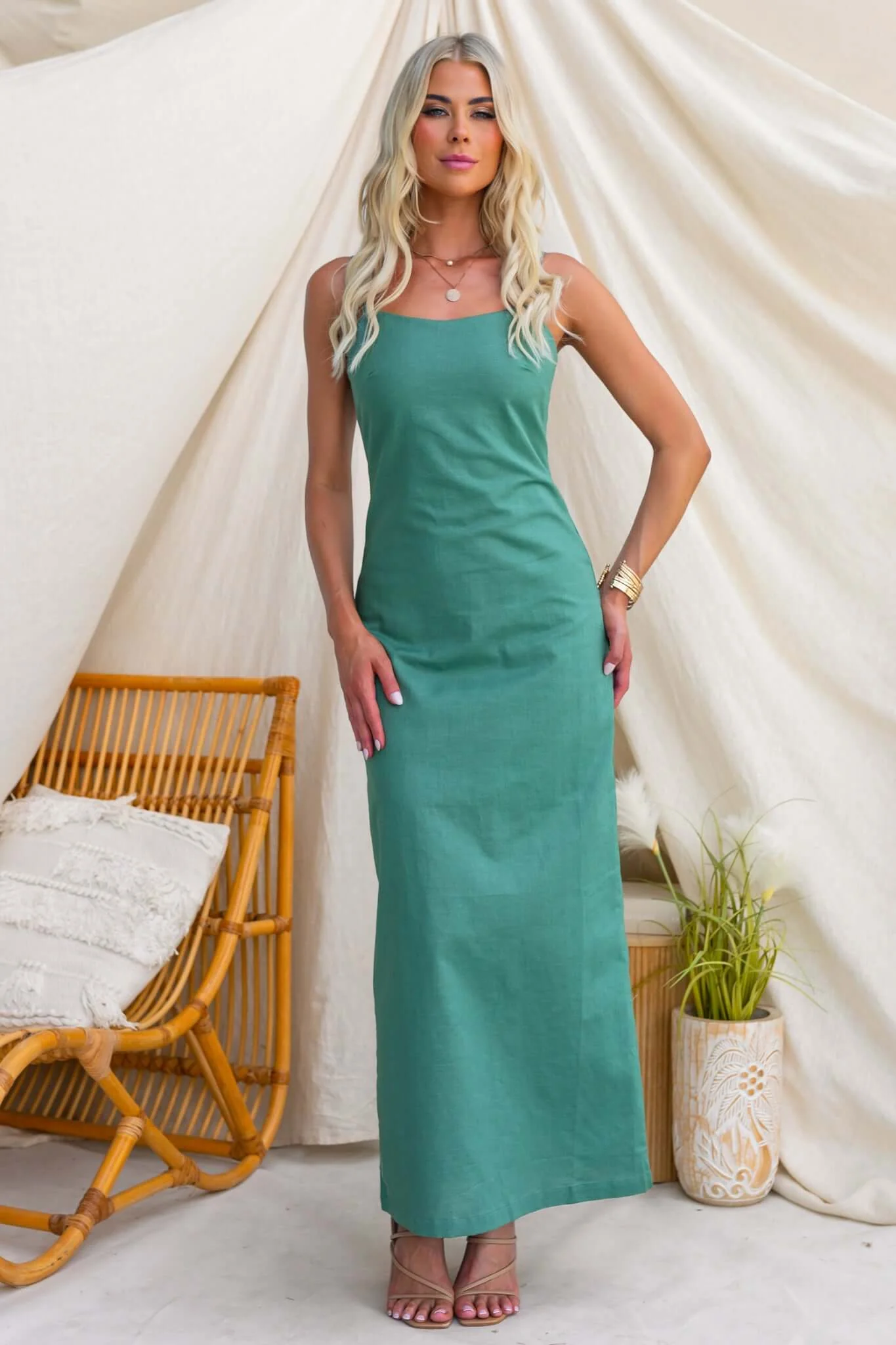 Olyra Maxi Dress - Image 3