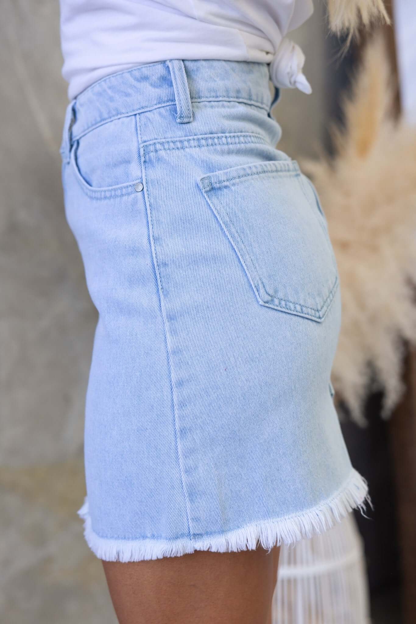 Orange County Denim Skirt - Image 5