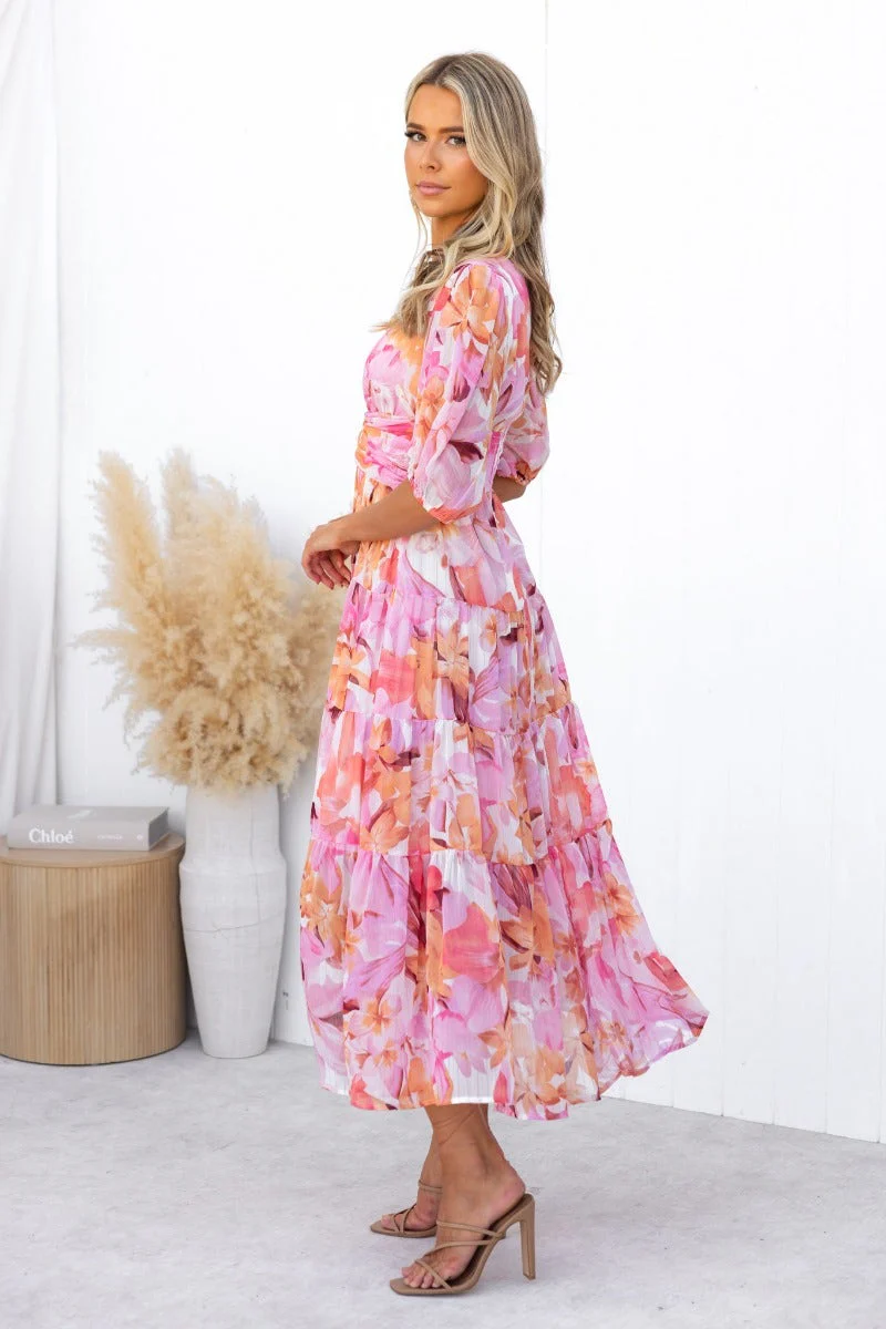 Orchi Midi Dress - Image 4