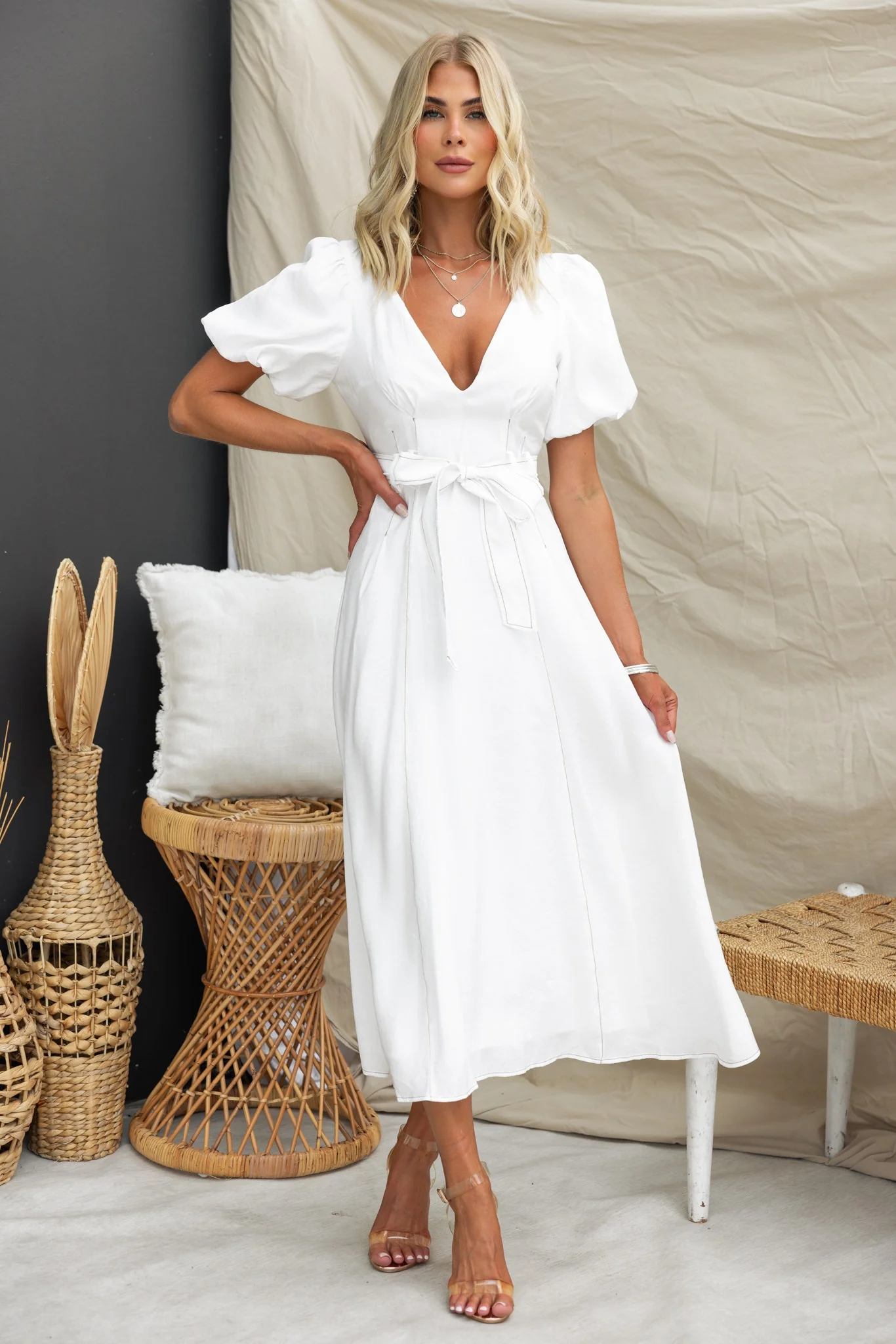 Orderly Midi Dress - Image 3