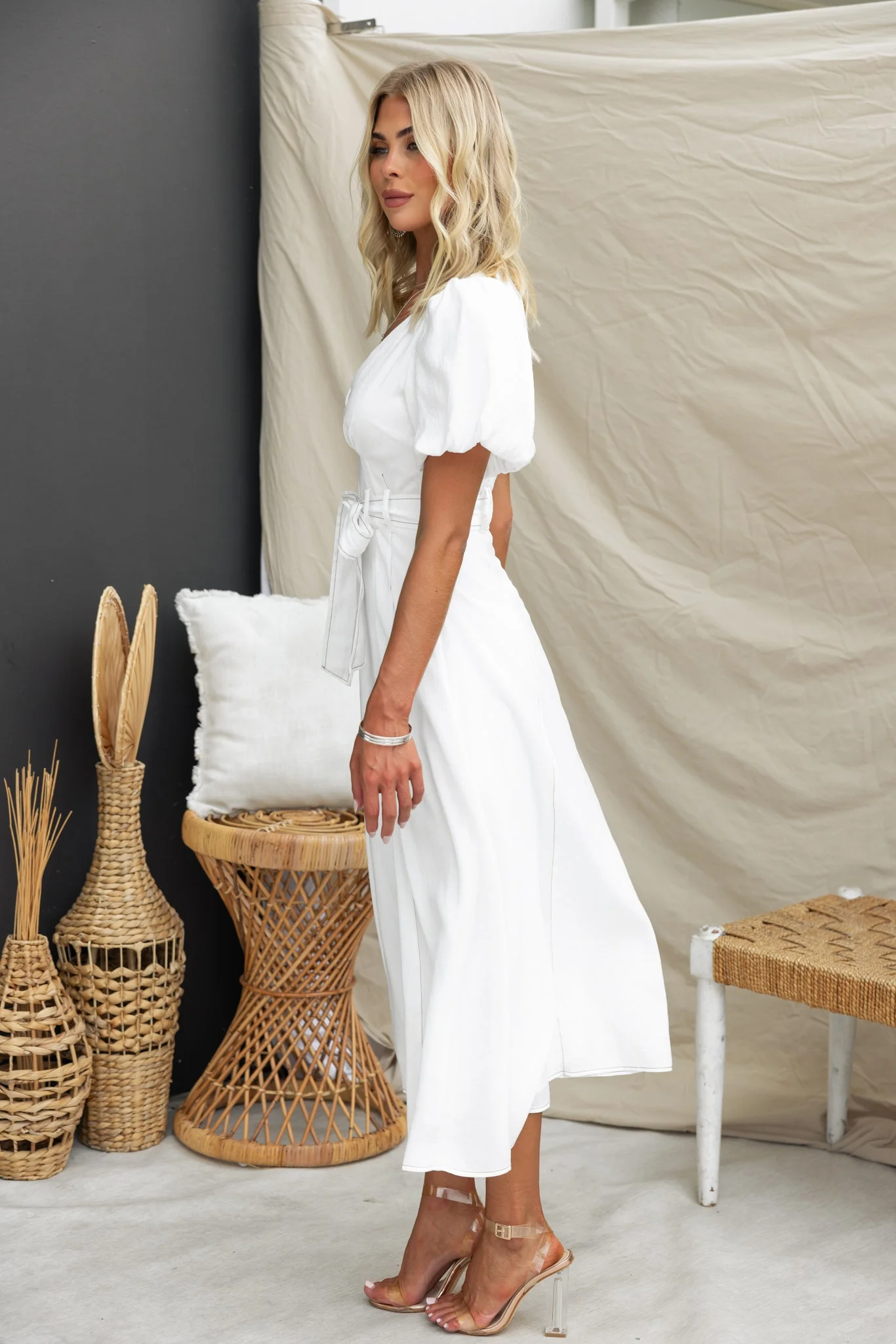 Orderly Midi Dress - Image 4