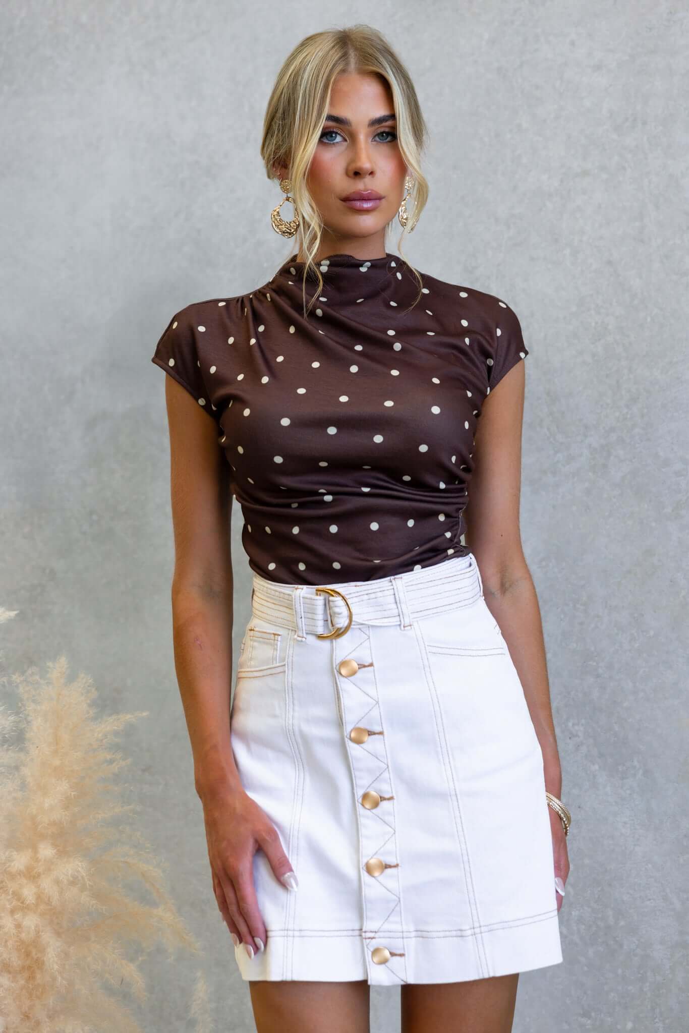 Orelle Denim Skirt - Image 4
