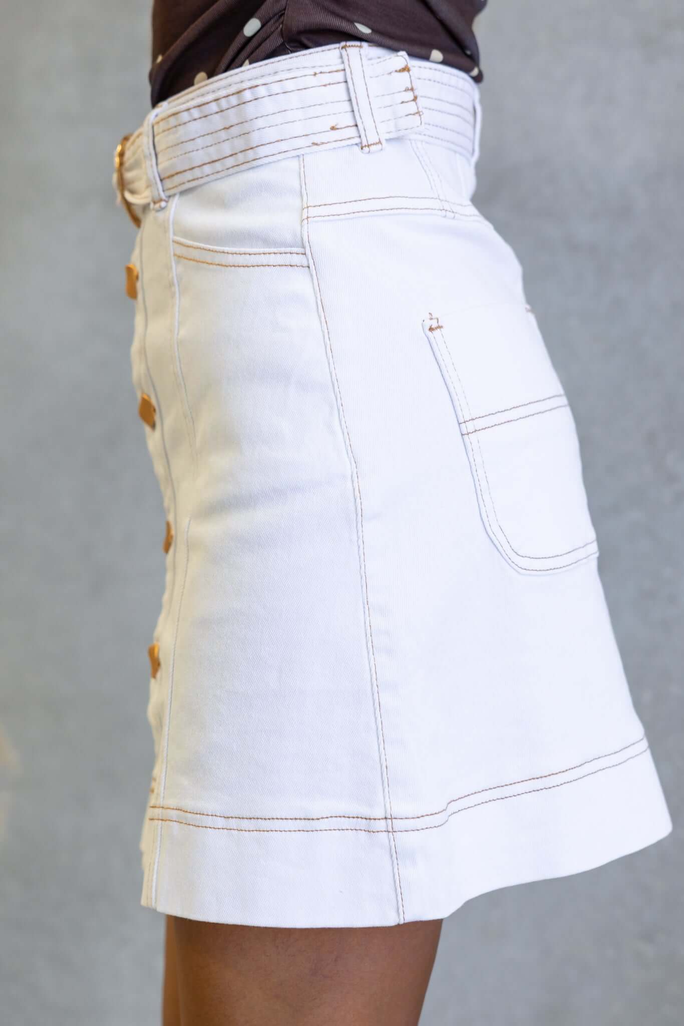 Orelle Denim Skirt - Image 6
