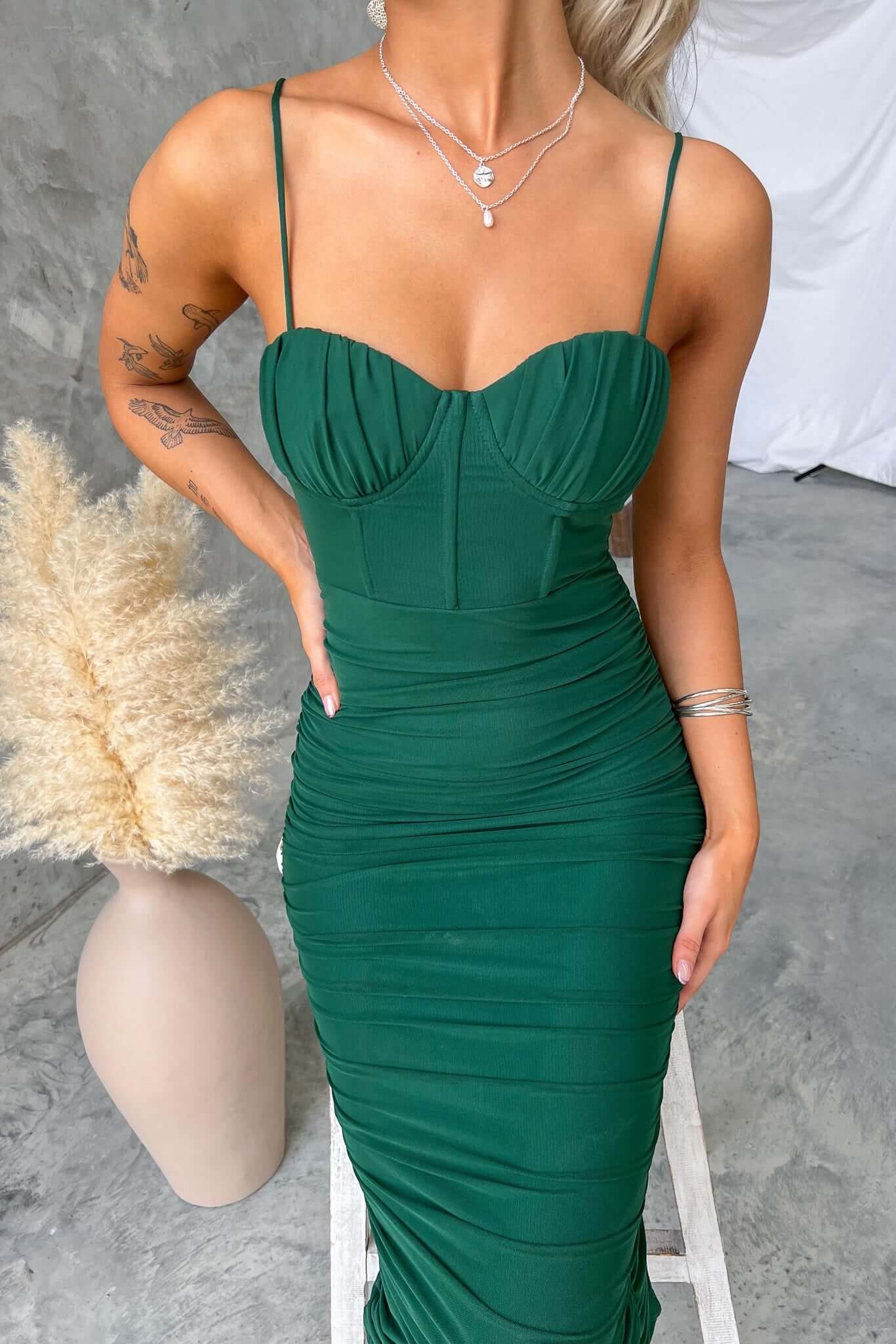 Overboard Midi Dress