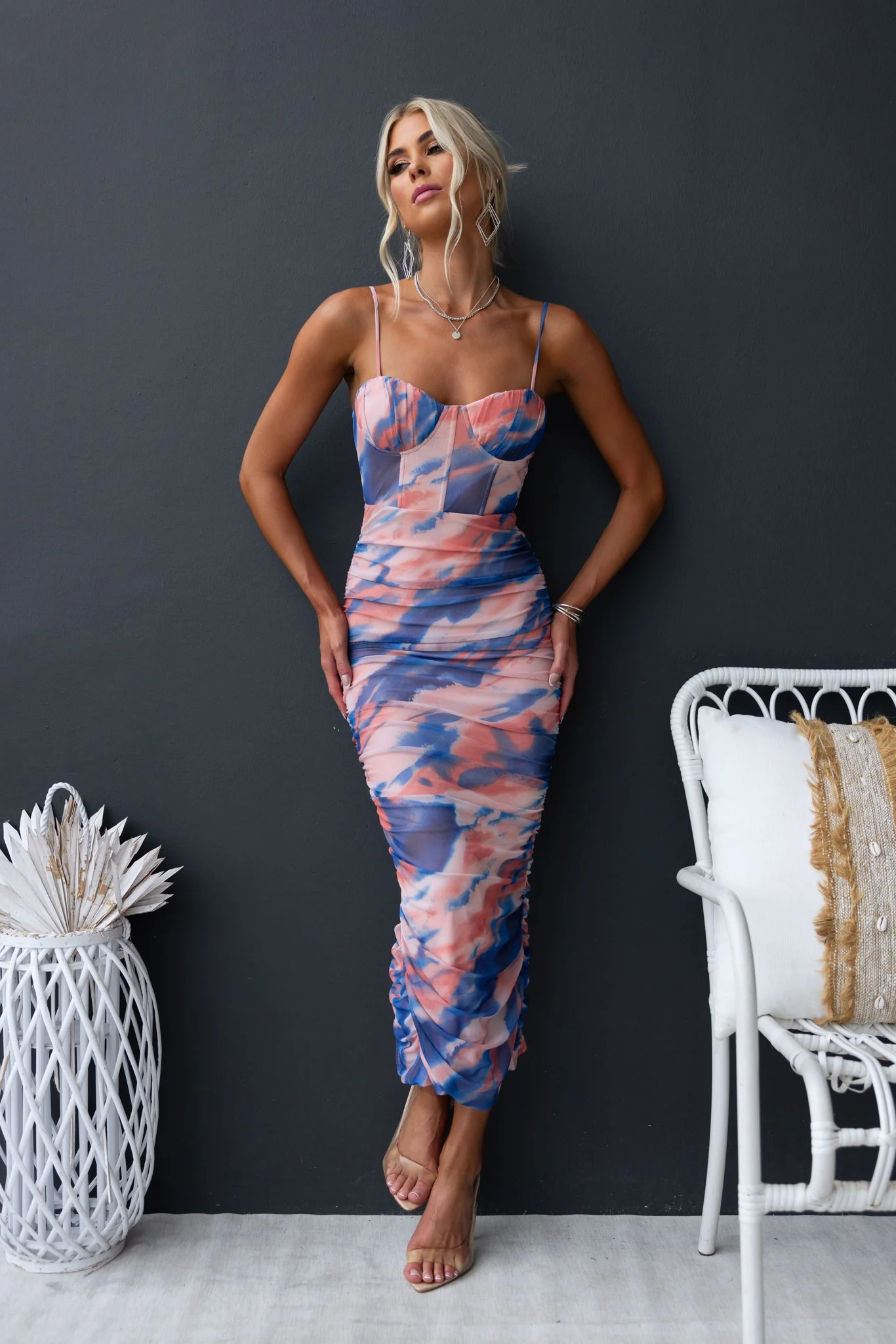 Overboard Midi Dress