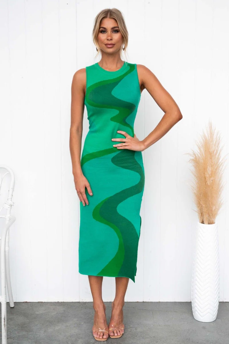 Paddle Pop Midi Dress - Image 3