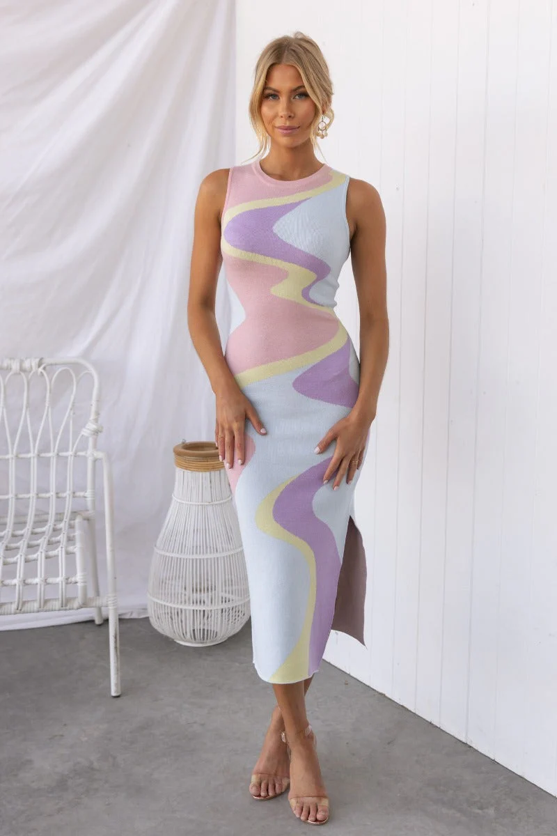 Paddle Pop Midi Dress