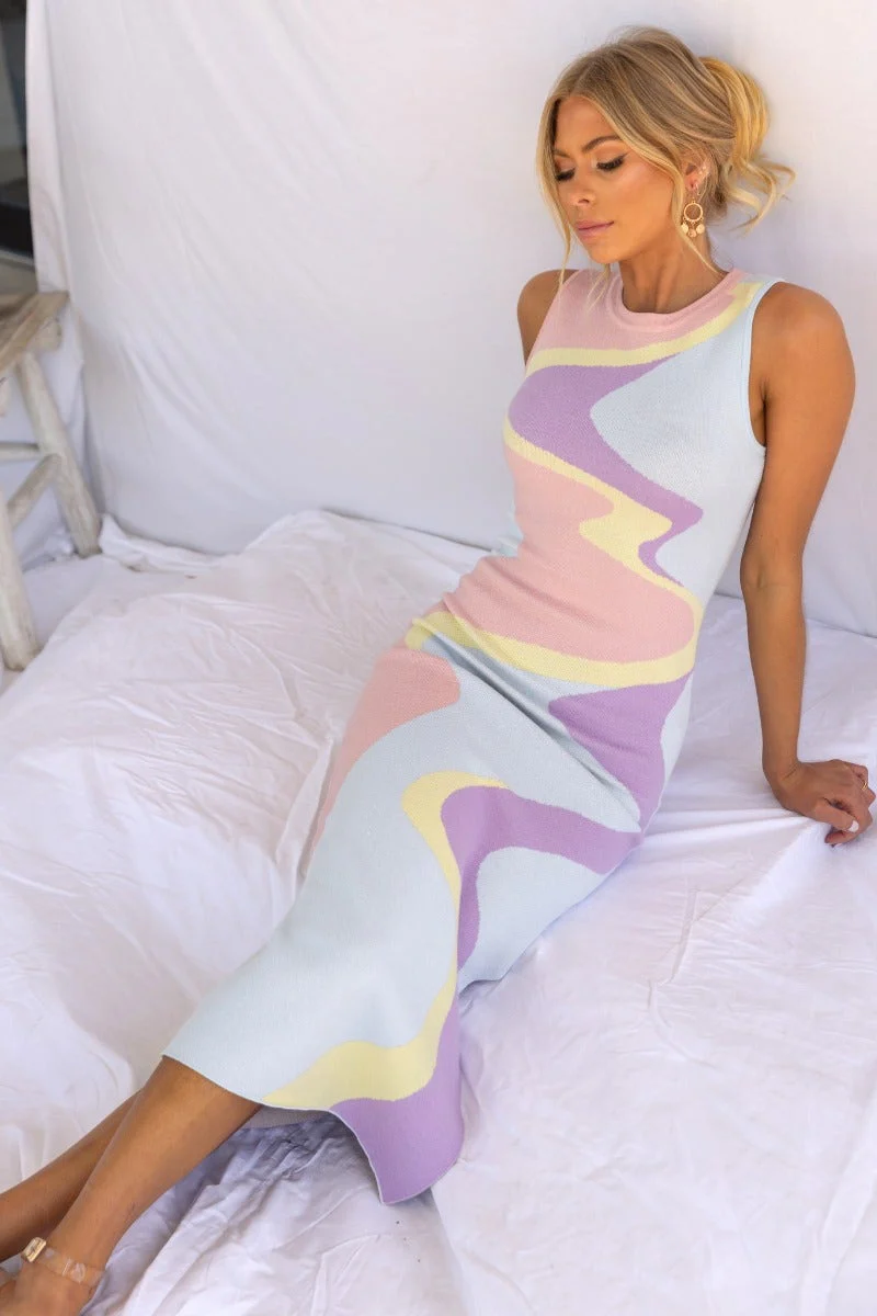 Paddle Pop Midi Dress - Image 2