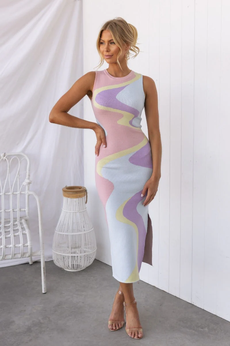 Paddle Pop Midi Dress - Image 3