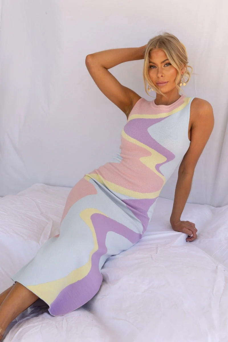 Paddle Pop Midi Dress - Image 6