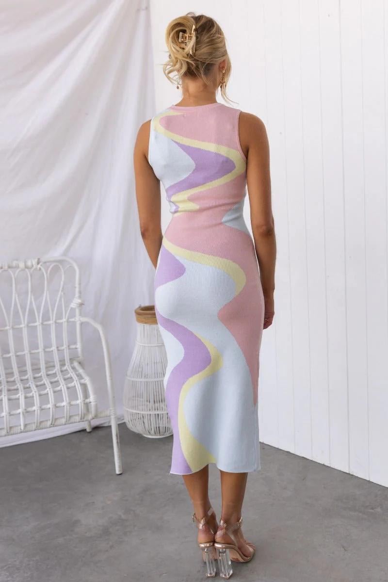 Paddle Pop Midi Dress - Image 8
