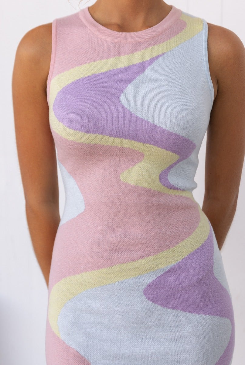 Paddle Pop Midi Dress - Image 9
